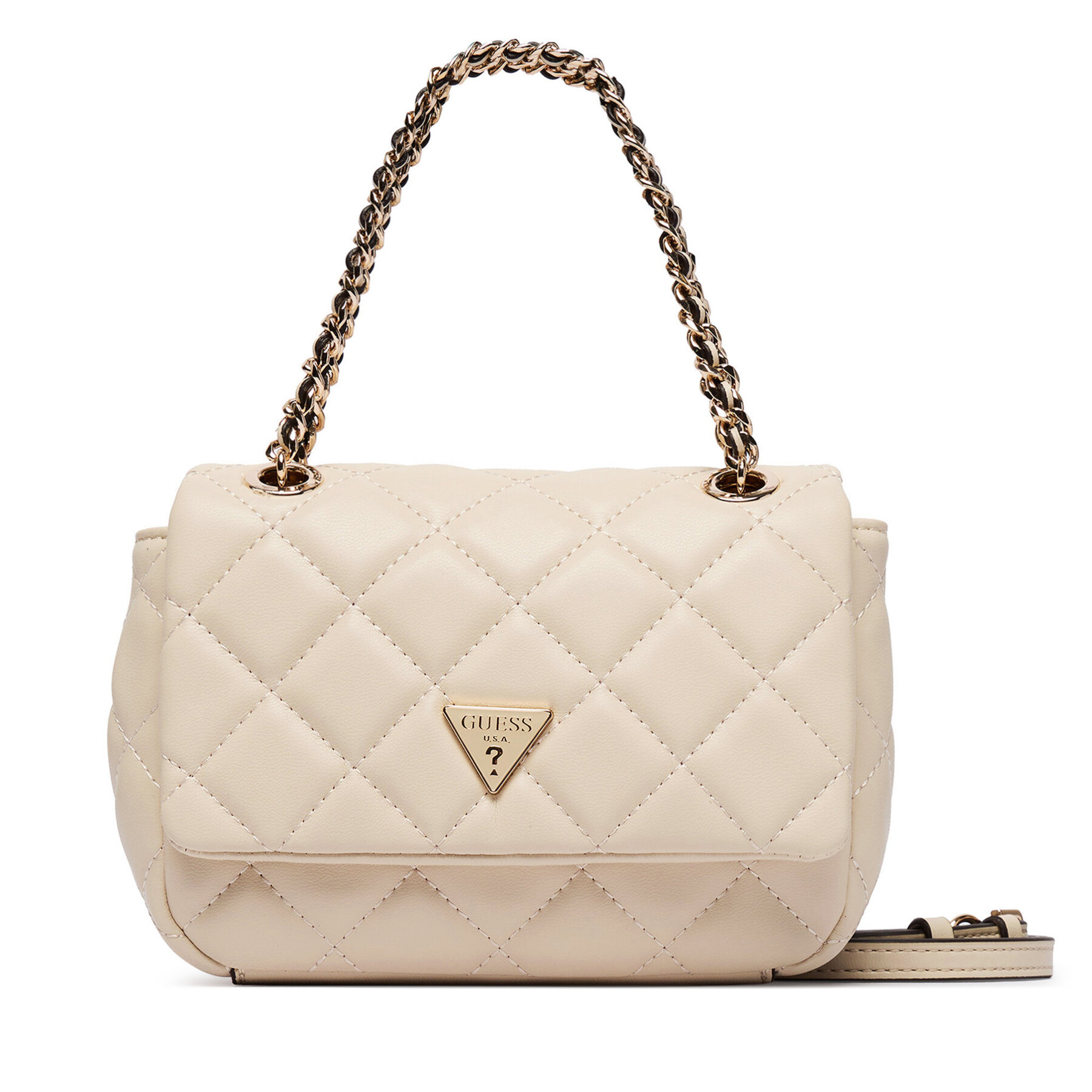 Torbica Guess Juliet Mini HWQG24 56740 Krem