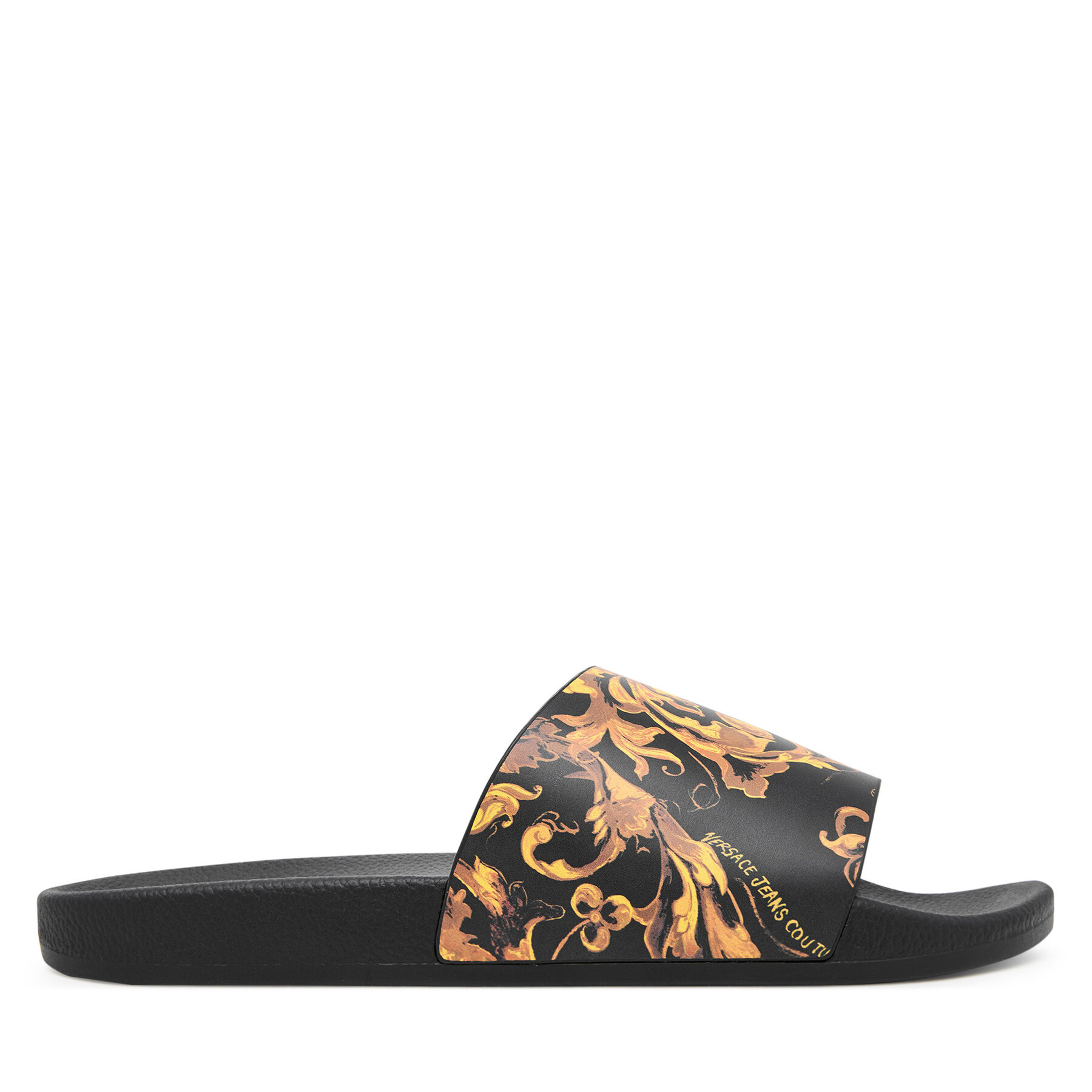 Nazouváky Versace Jeans Couture 79YA3SQ4 ZS365 G89 Černá