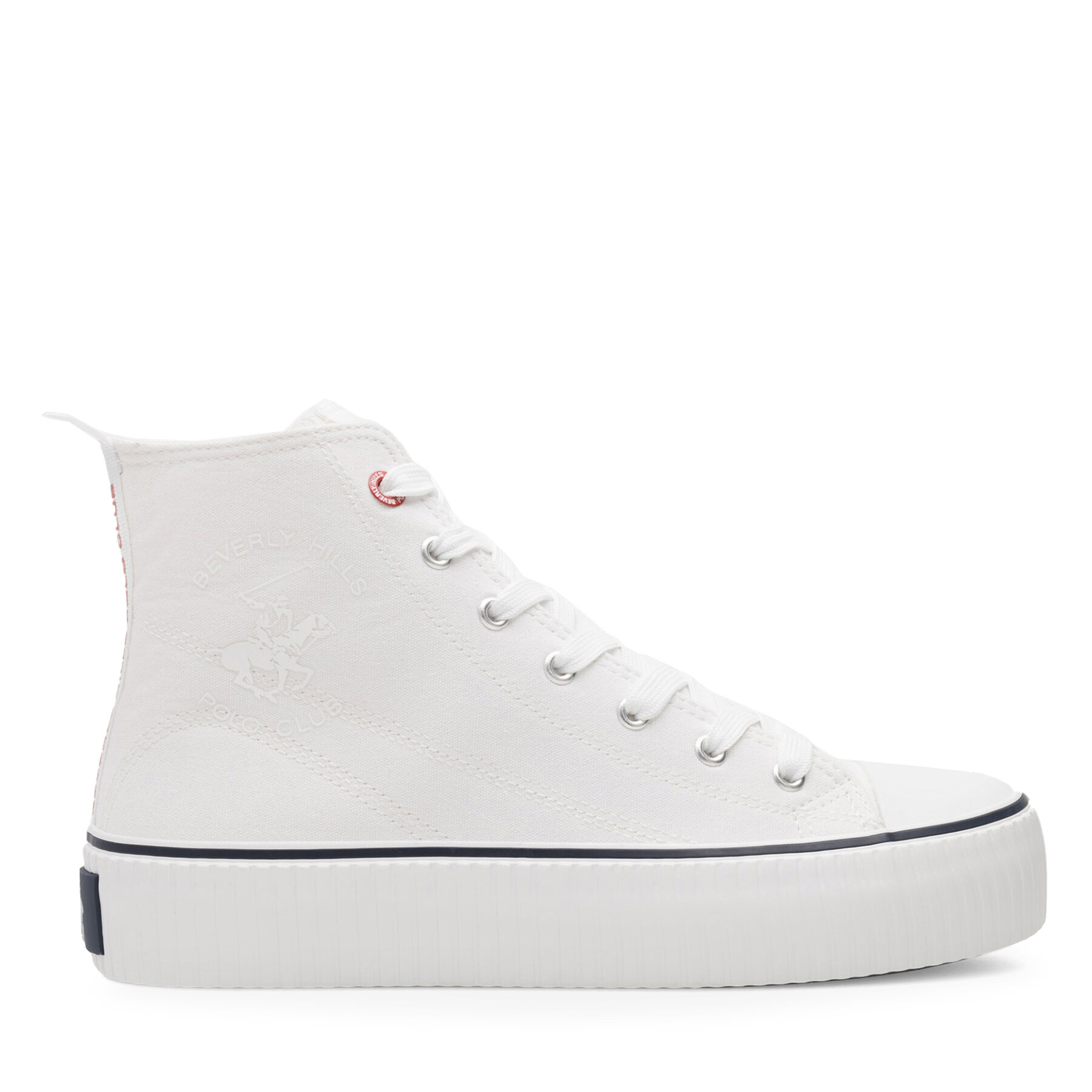 Γυναικεία Sneakers Beverly Hills Polo Club, Μέγεθος 38, Λευκό, BHPC026M