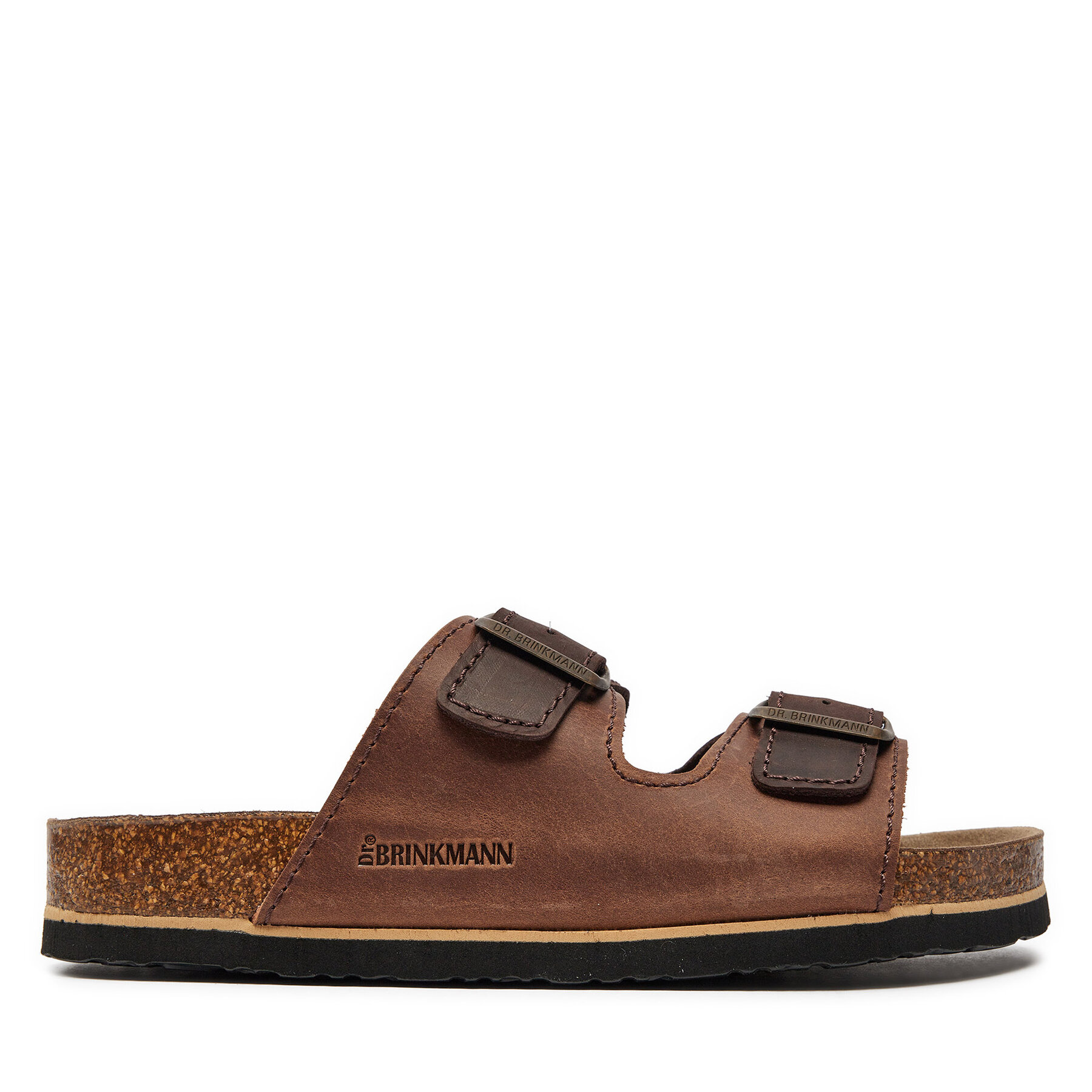 Férfi Papucs Dr. Brinkmann, Méret: 45, Barna, 602866-2