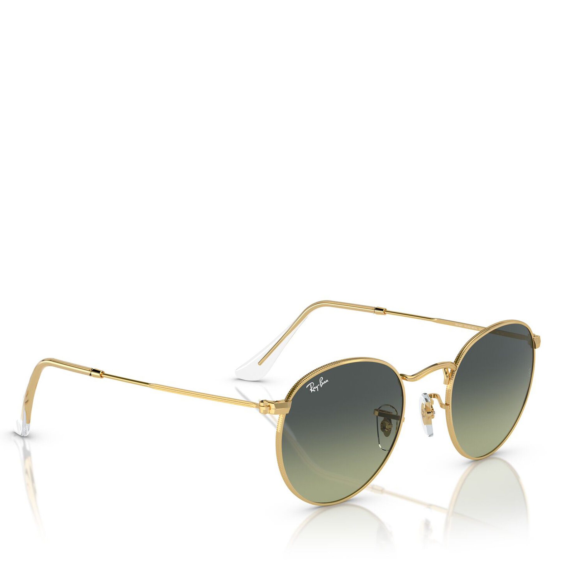 Gafas de sol Ray-Ban Round Metal 0RB3447 001/BH Oro