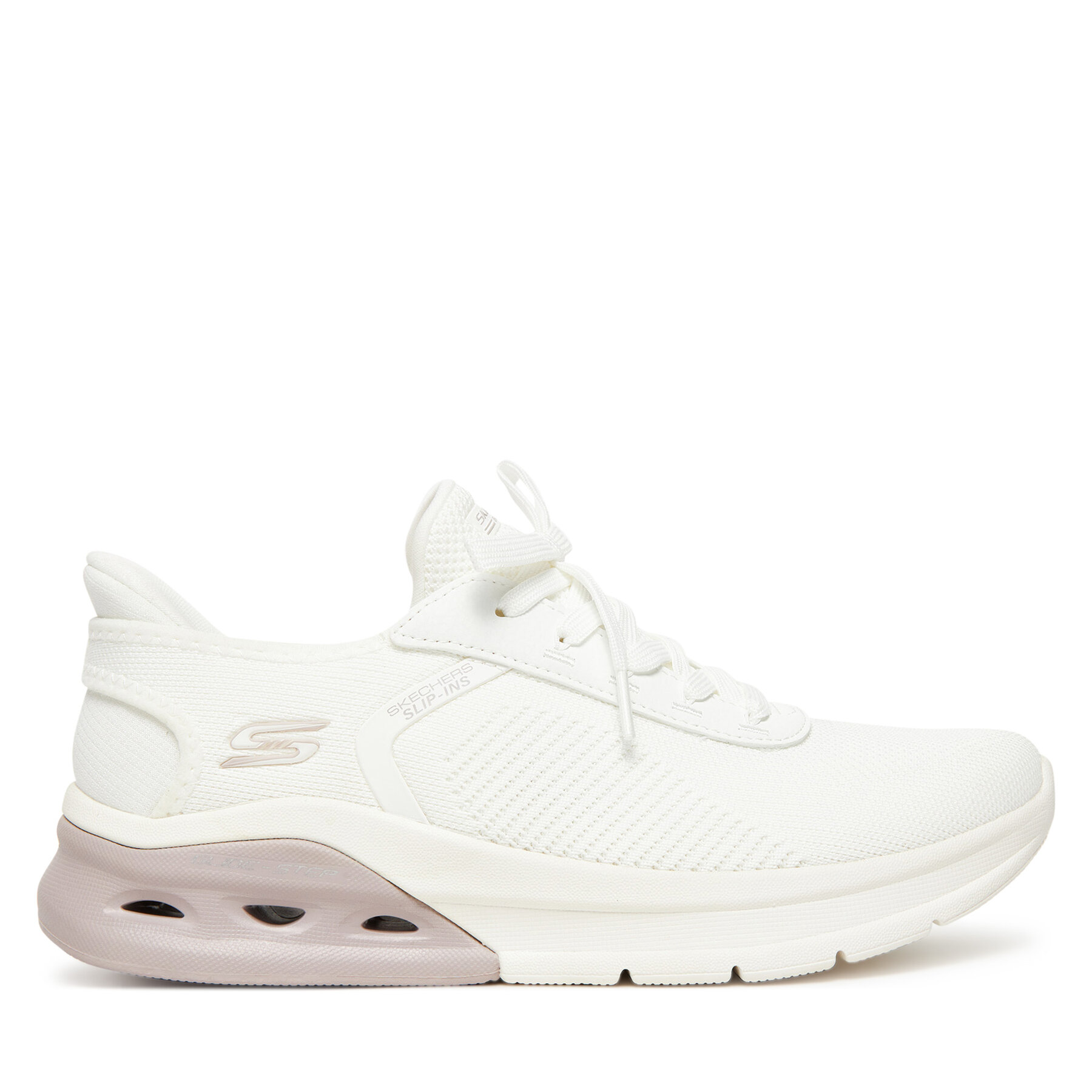 Sneakers Skechers Bobs Arc Waves 2.0-Now It 117638/OFWT Bianco