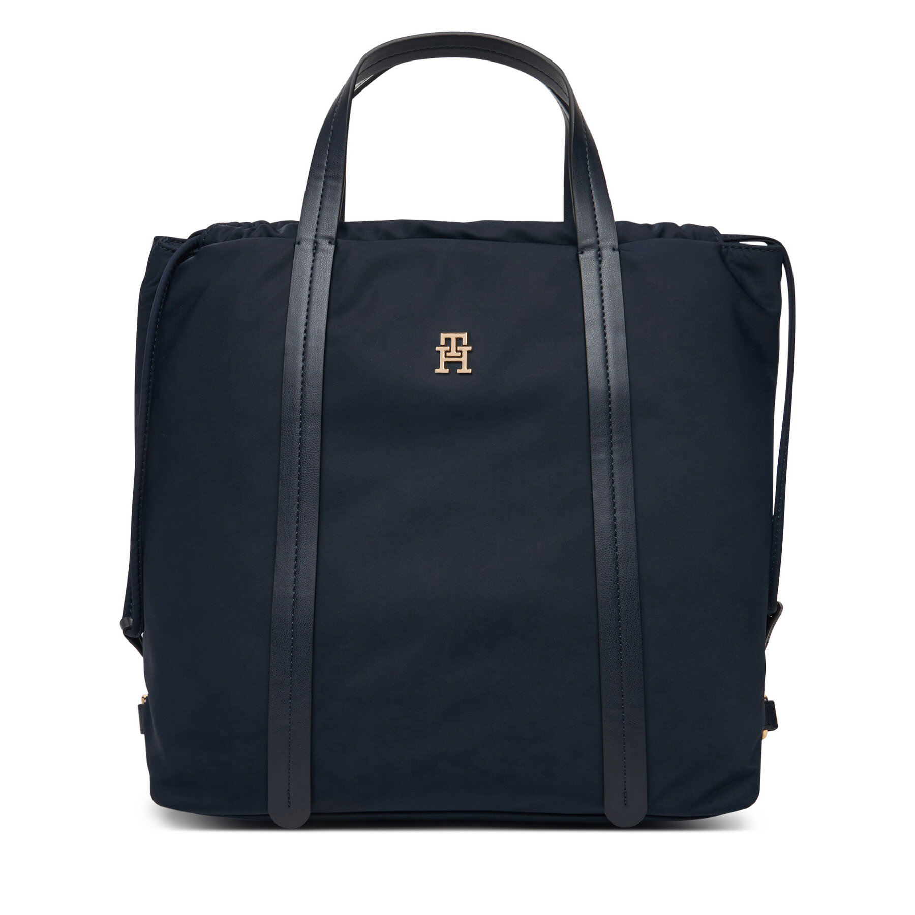 Rucsac Tommy Hilfiger Th Soft Nylon Tote/Backpack AW0AW19029 Bleumarin