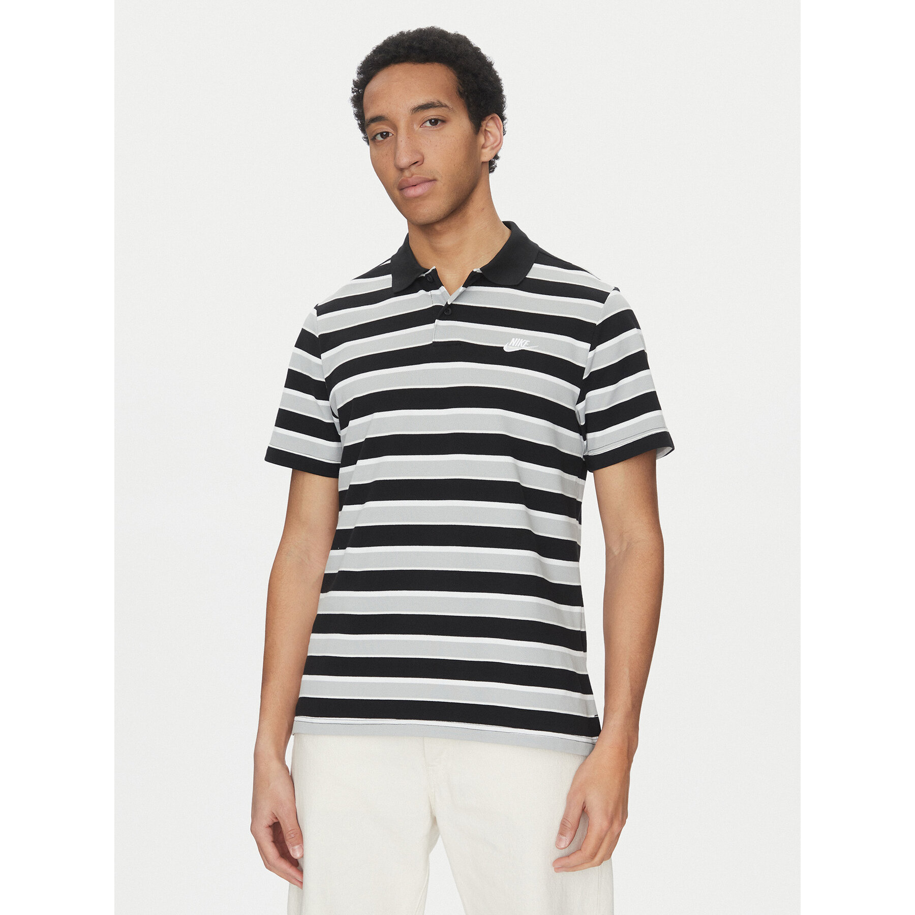 Nike Polo FN3896 Έγχρωμο Regular Fit