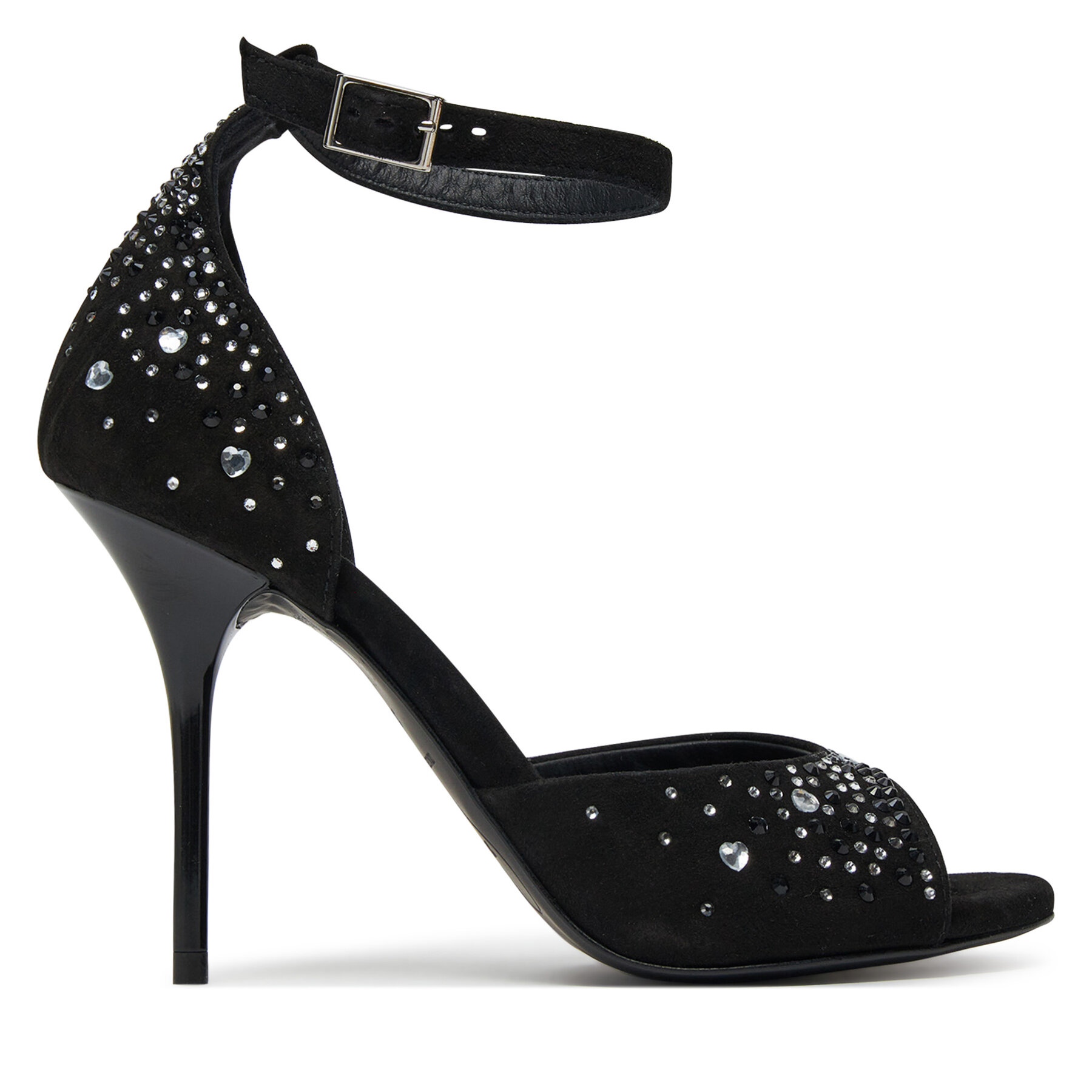 Сандали LOVE MOSCHINO JA16119G0MJA0000 Черен