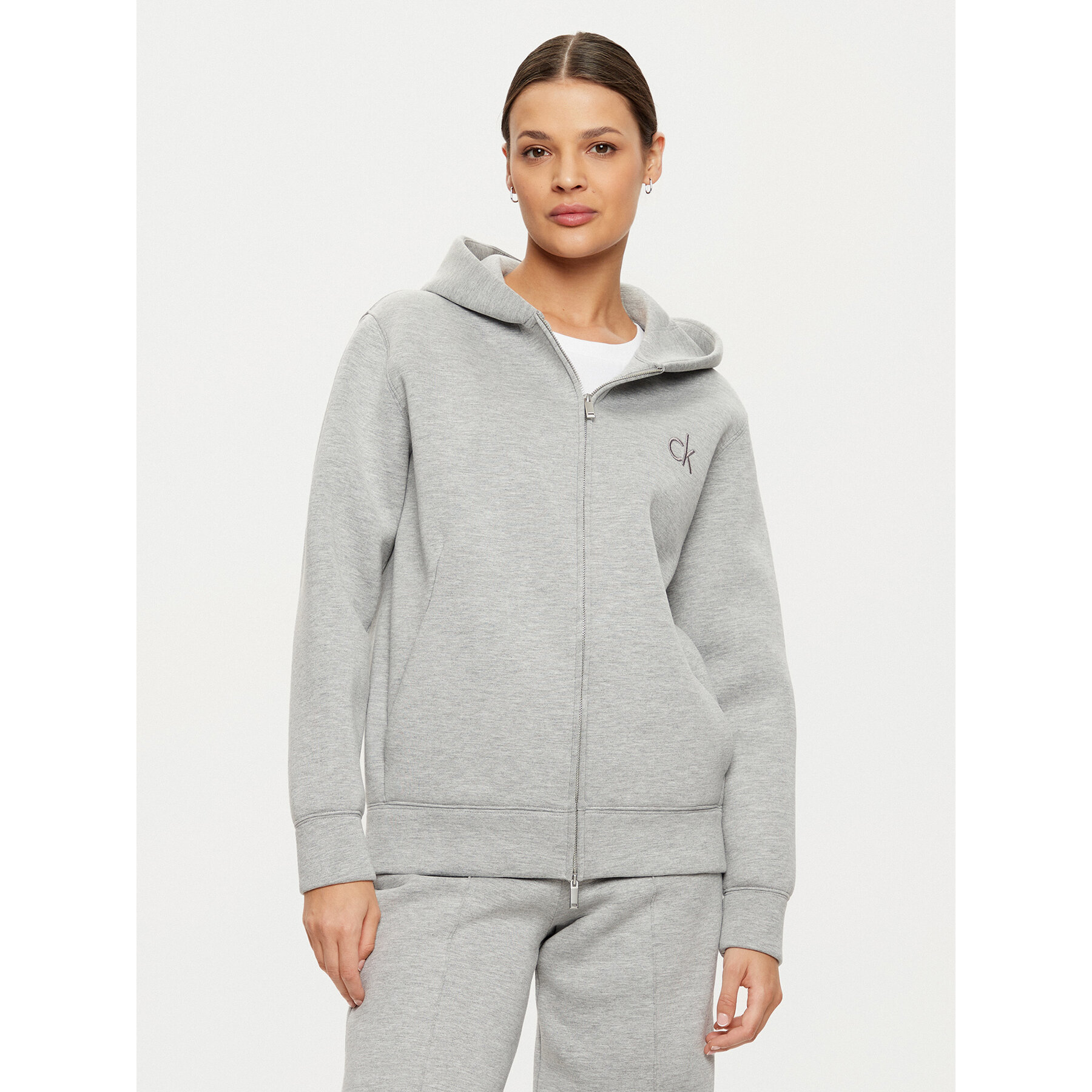 Calvin Klein Sweatshirt K20K208087 Grau Relaxed Fit