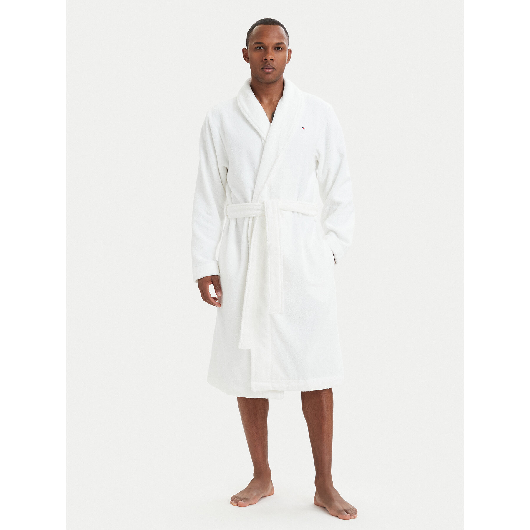 Tommy Hilfiger Bademantel UM0UM03725 Weiß