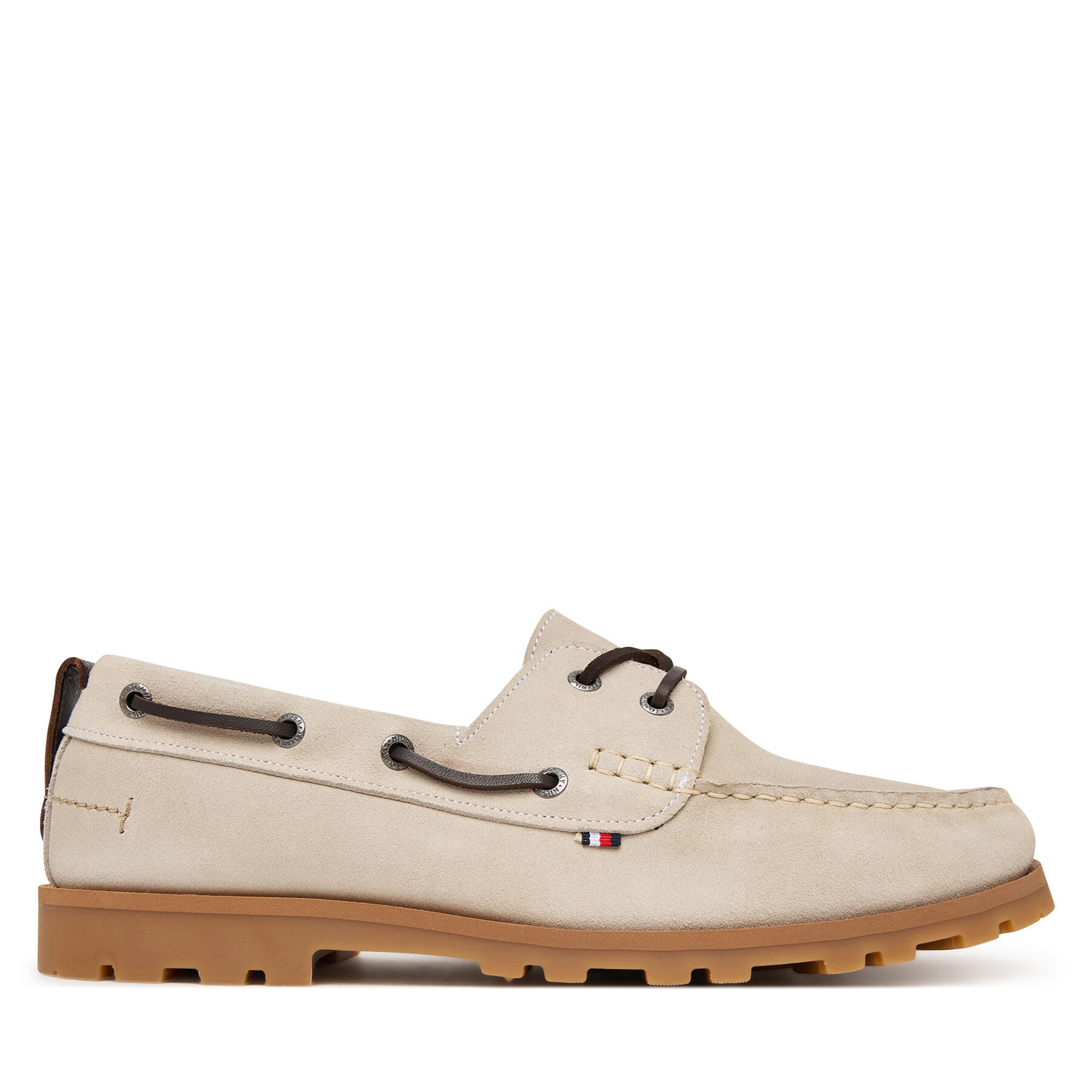 Mocasini Tommy Hilfiger Light Sde FM0FM05747 Bej