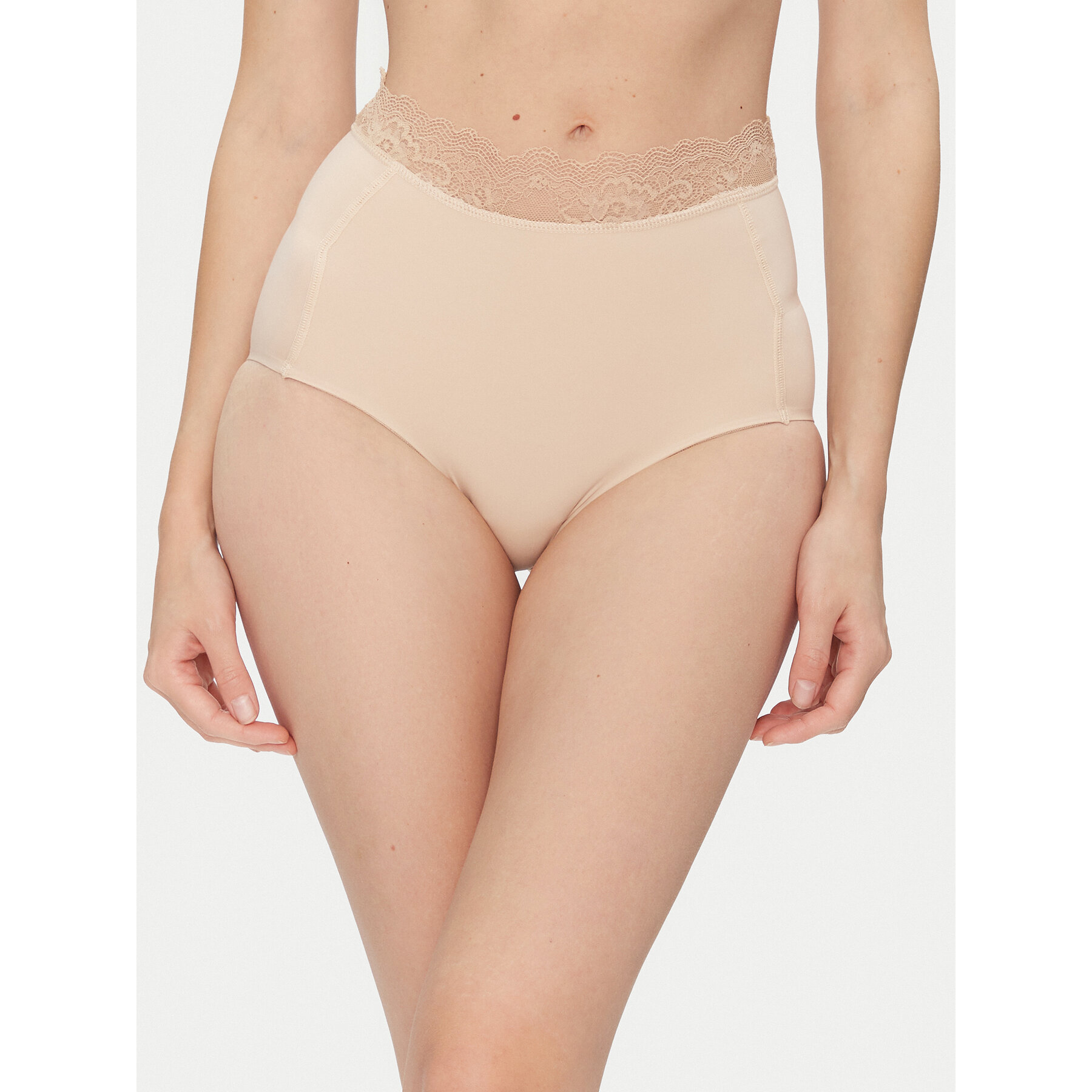 Ysabel Mora Mutande classiche a vita alta 19061 Beige