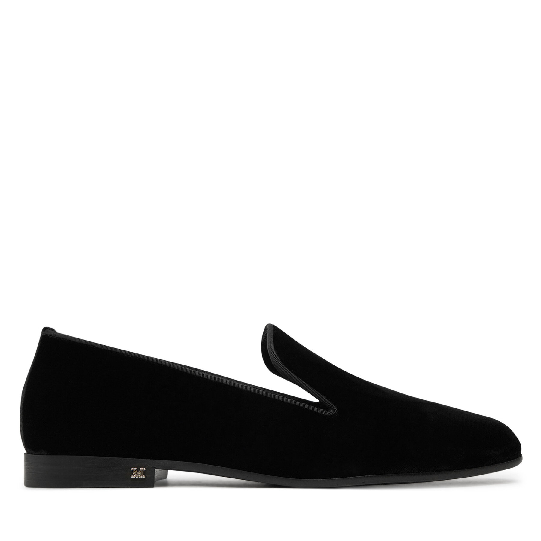 Loaferke Max Mara VELVETSLIPPER 2424526272600 Črna