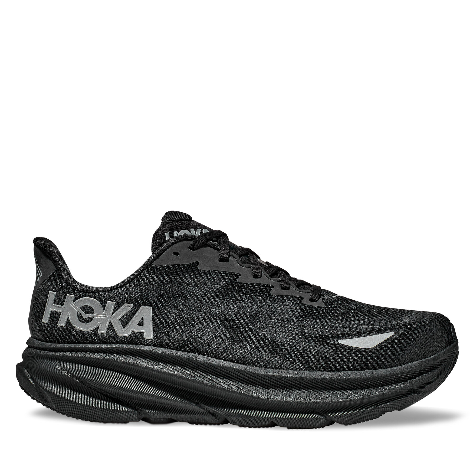 Chaussures de running Hoka Clifton 9 Wide Gtx GORE-TEX 1141470 Noir