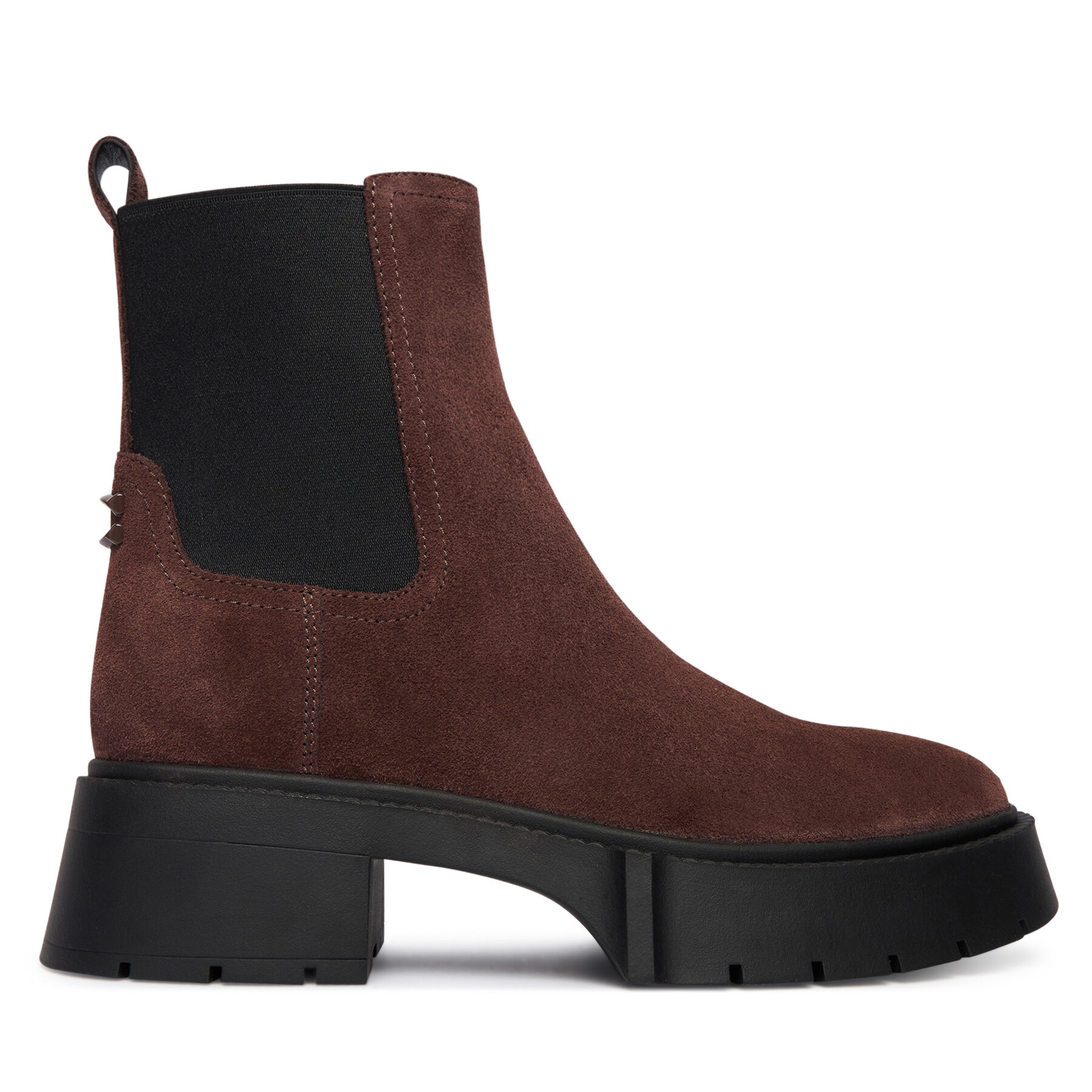 Боти тип челси Coach Leah Platform CCH89 Кафяв