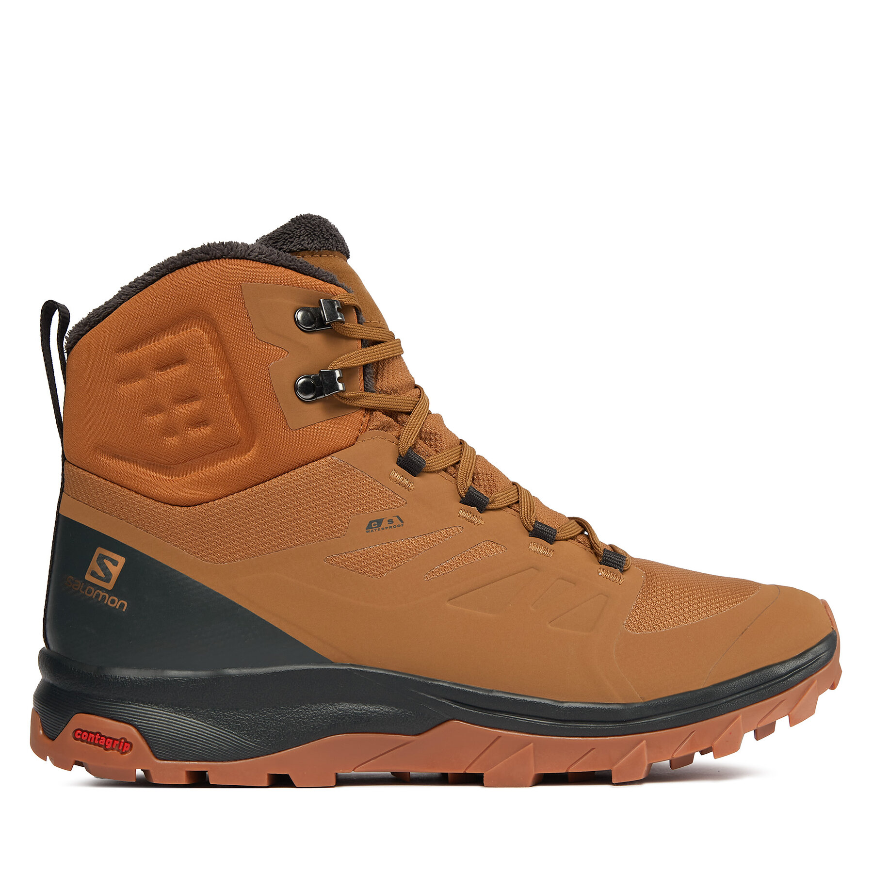 Παπούτσια πεζοπορίας Salomon Outblast Thinsulate™ Climasalomon™ Waterproof L47382500 Καφέ