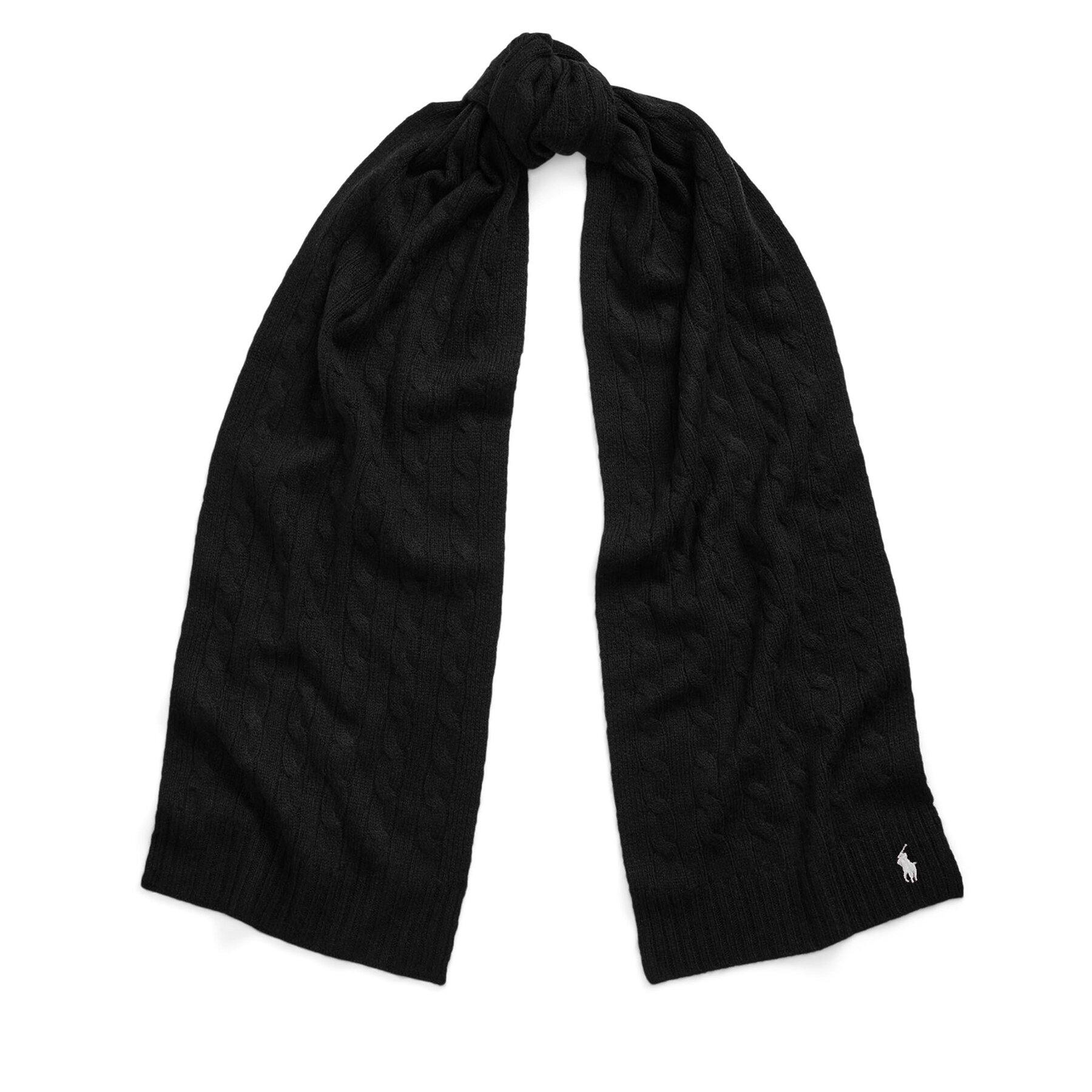 Зимен шал Polo Ralph Lauren 455956296001 Черен