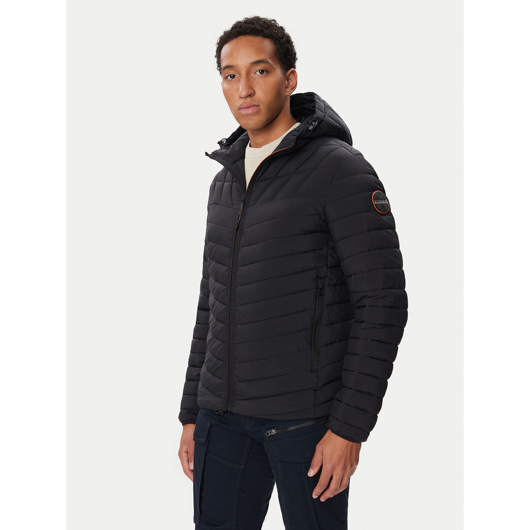 Napapijri Winterjacke A-Lapaz H NP0A4I26 Schwarz Regular Fit