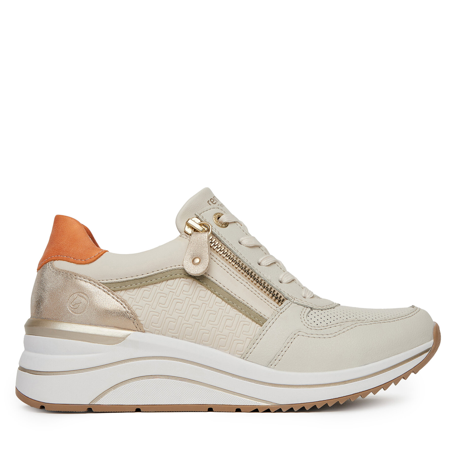 Remonte Dámske Sneakersy, Rozmer: 40, Écru, D0T10-80