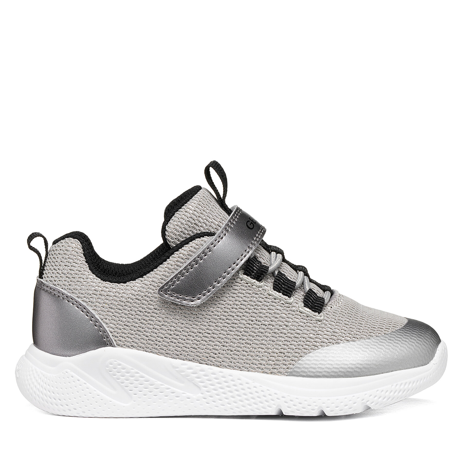 Superge Geox J Sprintye Girl J66FWE 0EWNF C1363 S Srebrna