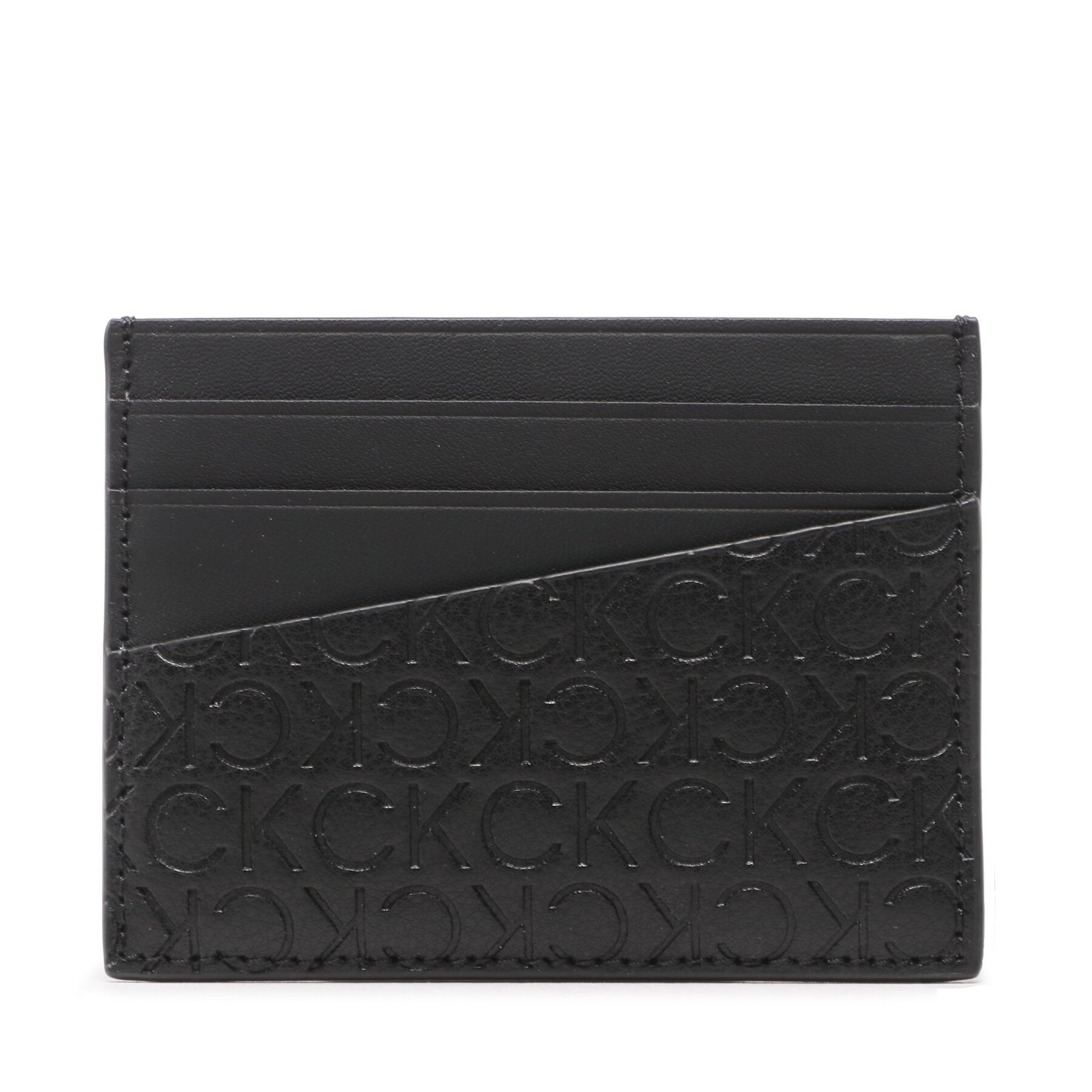 Etui pentru carduri Calvin Klein Ck Must Mono Cardholder 6Cc K50K510319 01I 01I