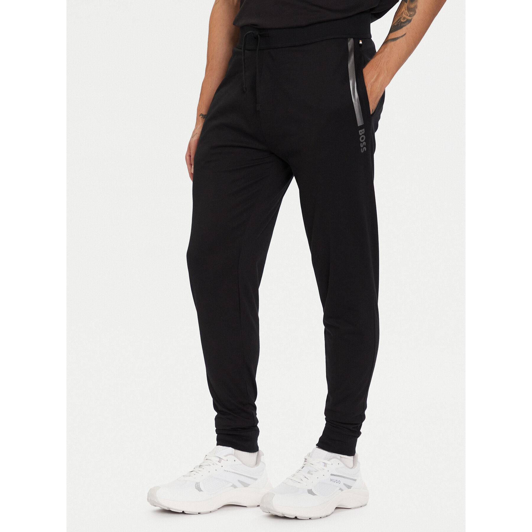 Boss Jogginghose Authentic 50545565 Schwarz Slim Fit