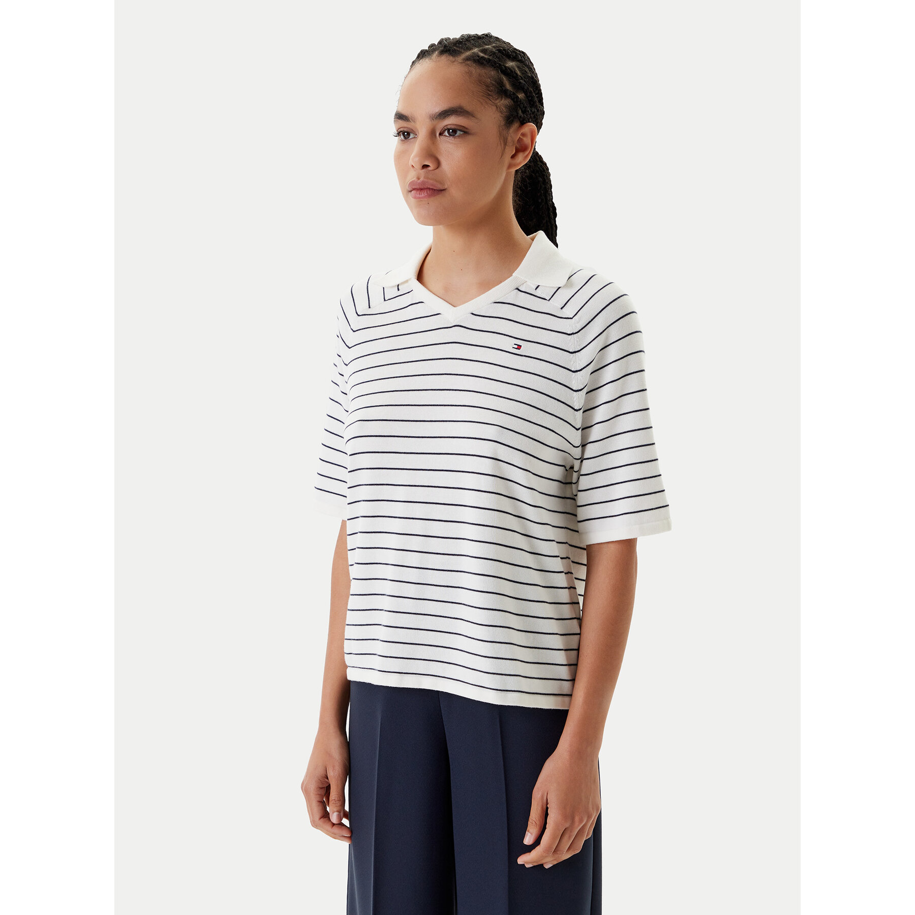 Tommy Hilfiger T-Shirt WW0WW45694 Σκούρο μπλε Regular Fit