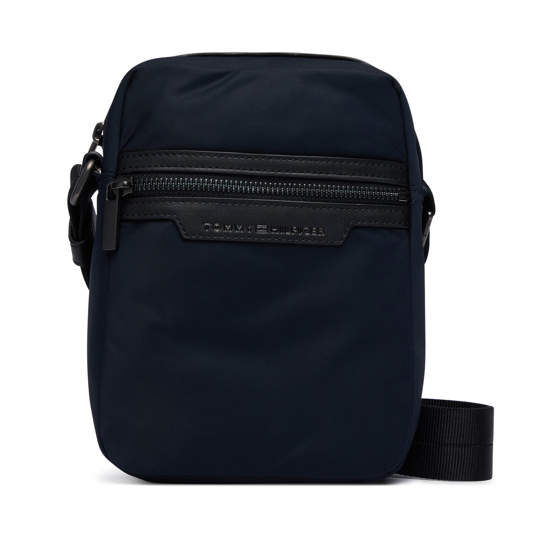 Torbica za okrog pasu Tommy Hilfiger Th Nylon Mini Reporter AM0AM14688 Mornarsko modra
