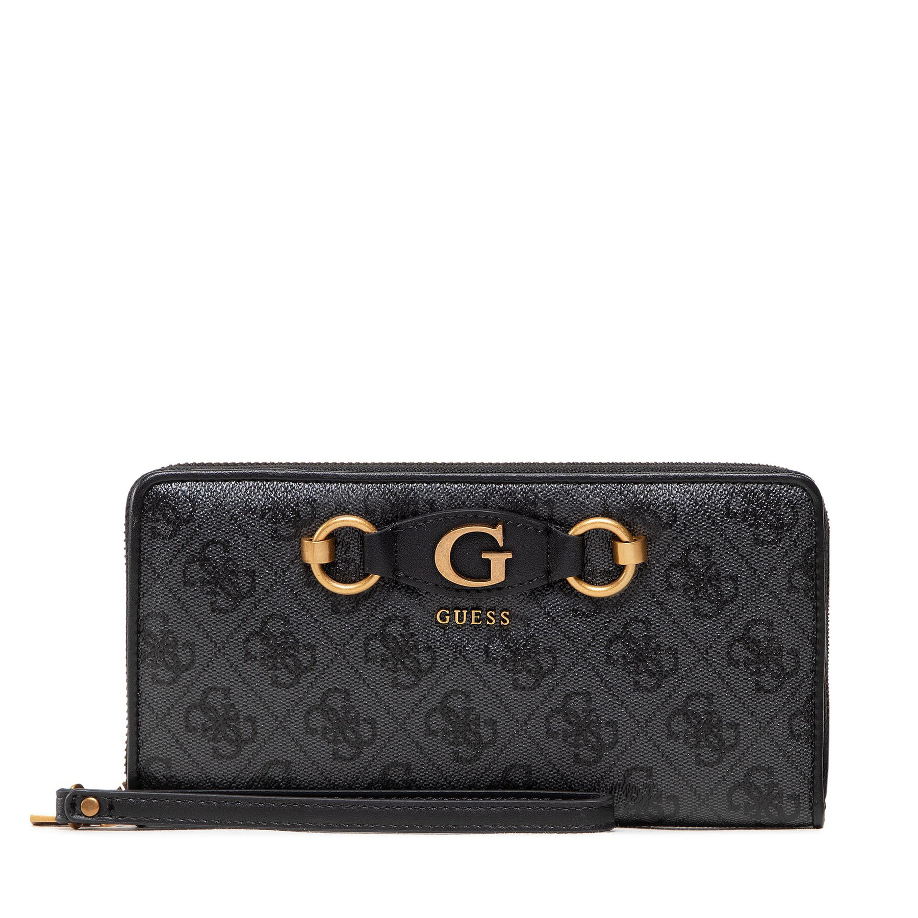 Cartera grande para mujer Guess Izzy (SB) Slg SWSB86 54630 Negro