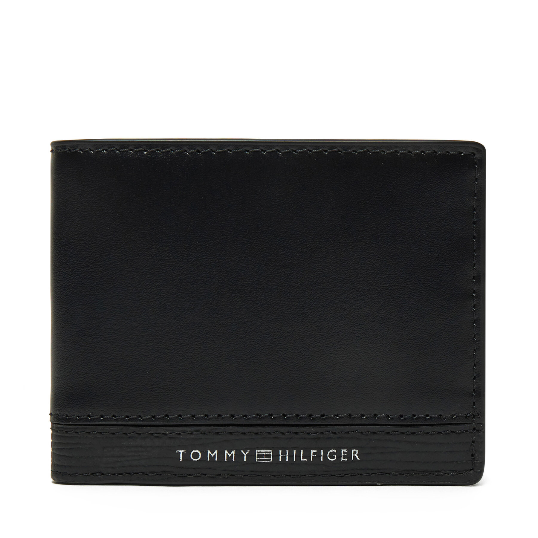 Herren Geldbörse Tommy Hilfiger AM0AM13039 Schwarz, Größe 00