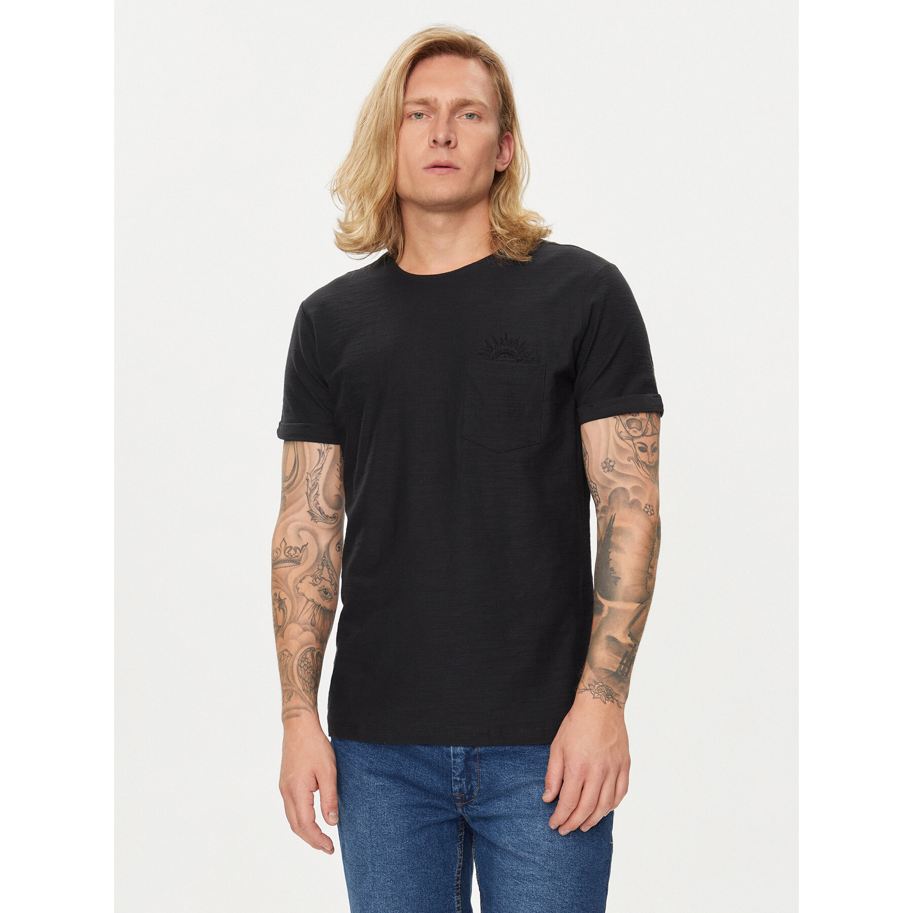 Blend T-shirt 20716864 Nero Regular Fit