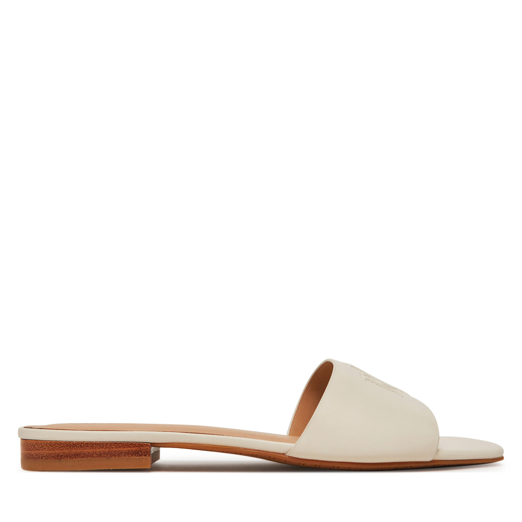 Šľapky LAUREN RALPH LAUREN Everley 802959143009 Biela