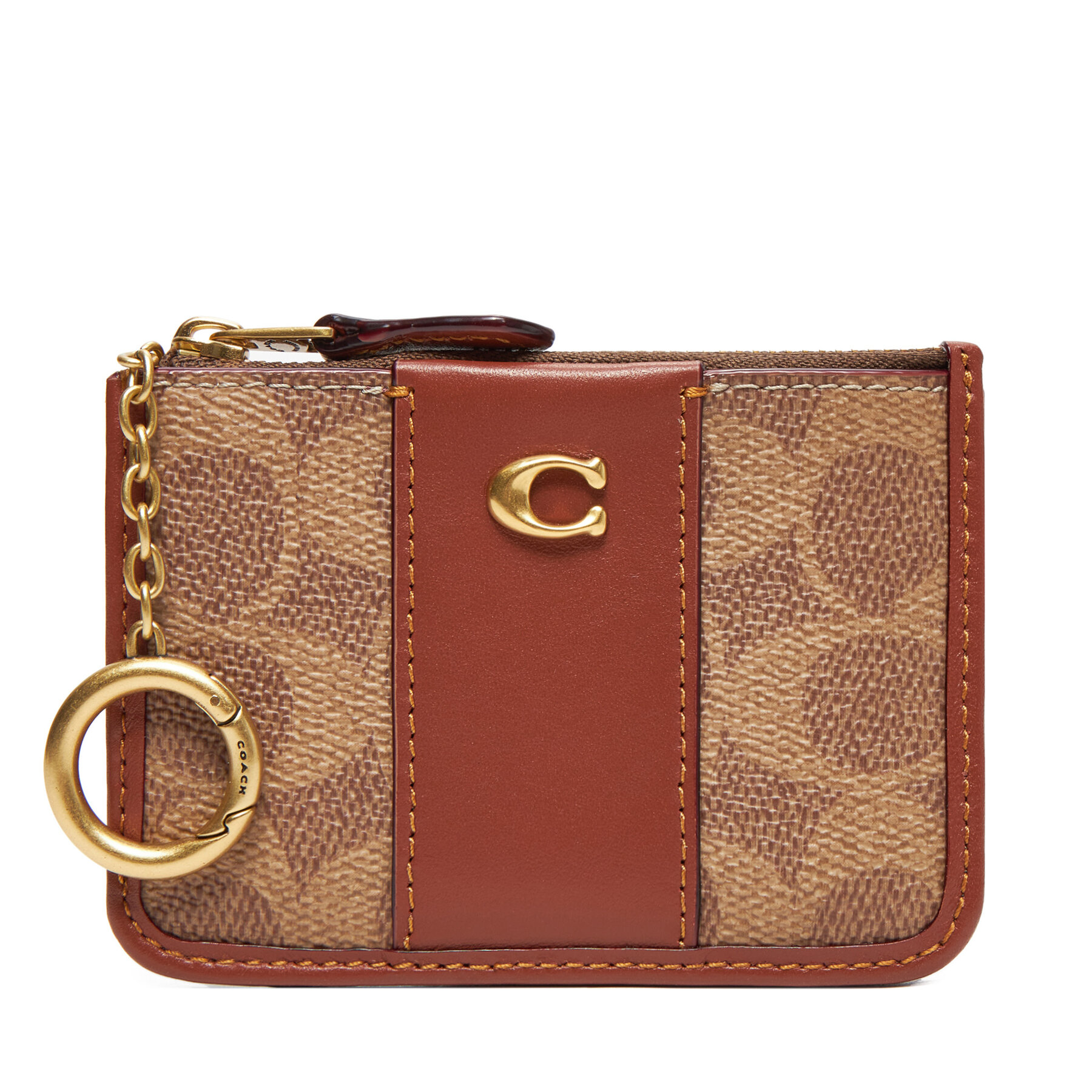 Custodie per carte di credito Coach CI185 B4XHG Marrone