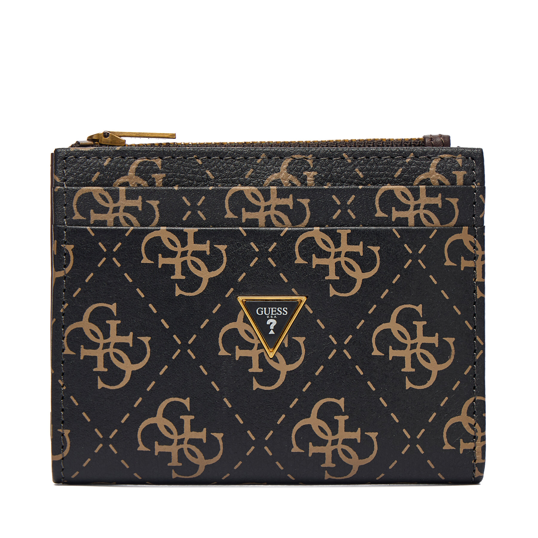 Guess Πορτοφόλι Guess SMMALO LEA03 Καφέ