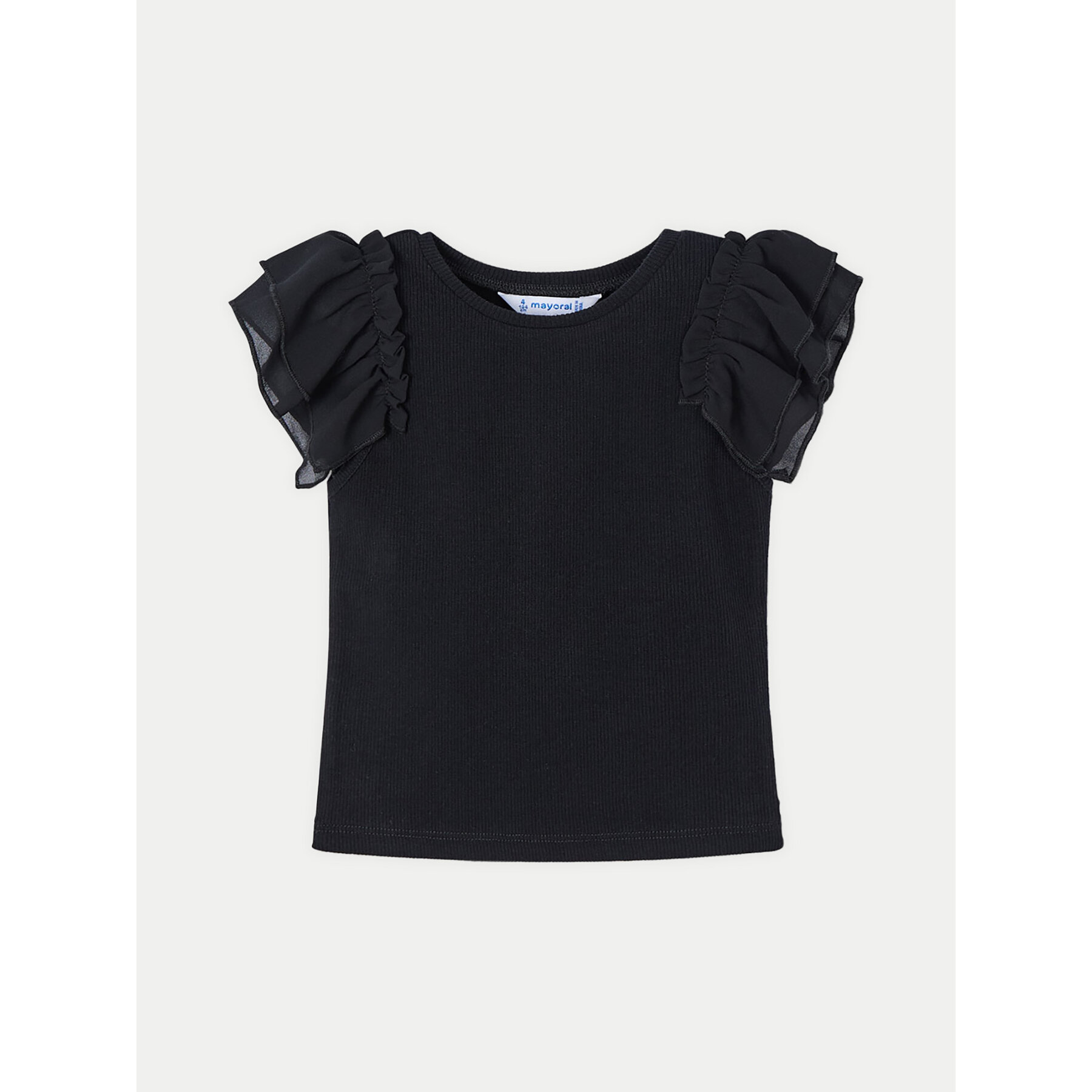 Mayoral T-shirt 3013 Nero Regular Fit