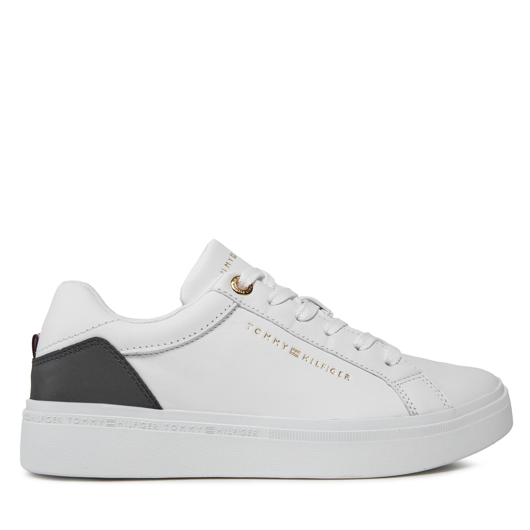 Tommy Hilfiger Dámske Sneakersy, Rozmer: 36, Biela, Elevated Essential Court Sneaker FW0FW07635