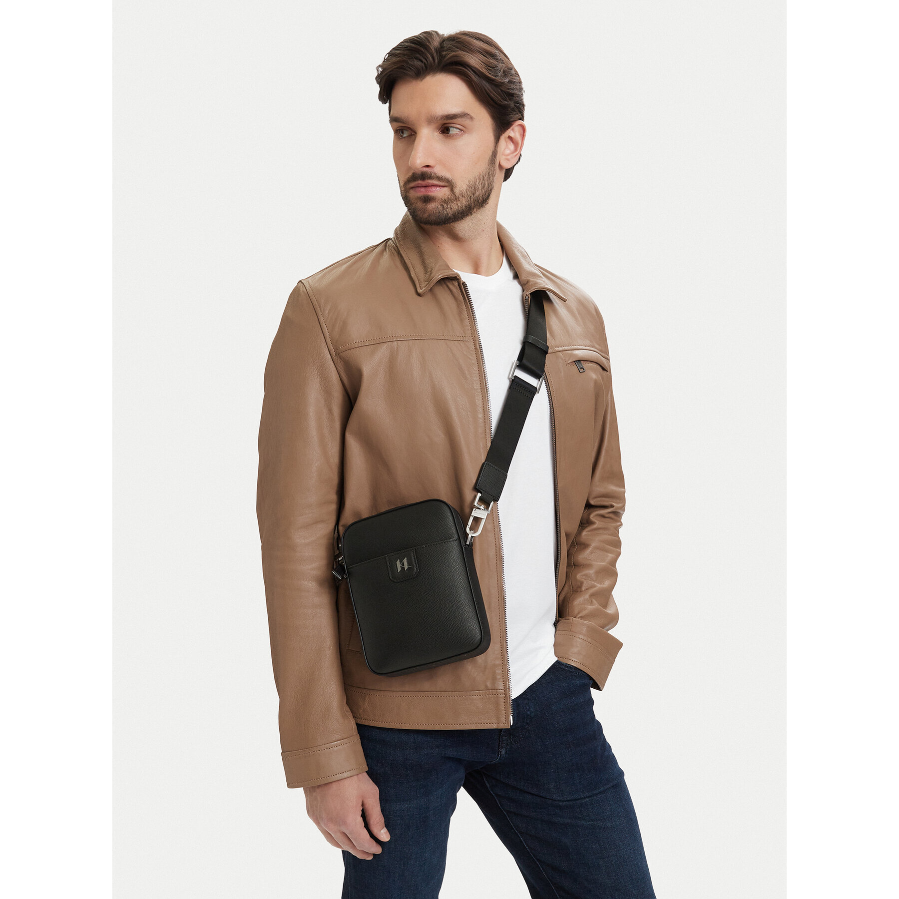 Geantă crossover KARL LAGERFELD B1M30209 Negru