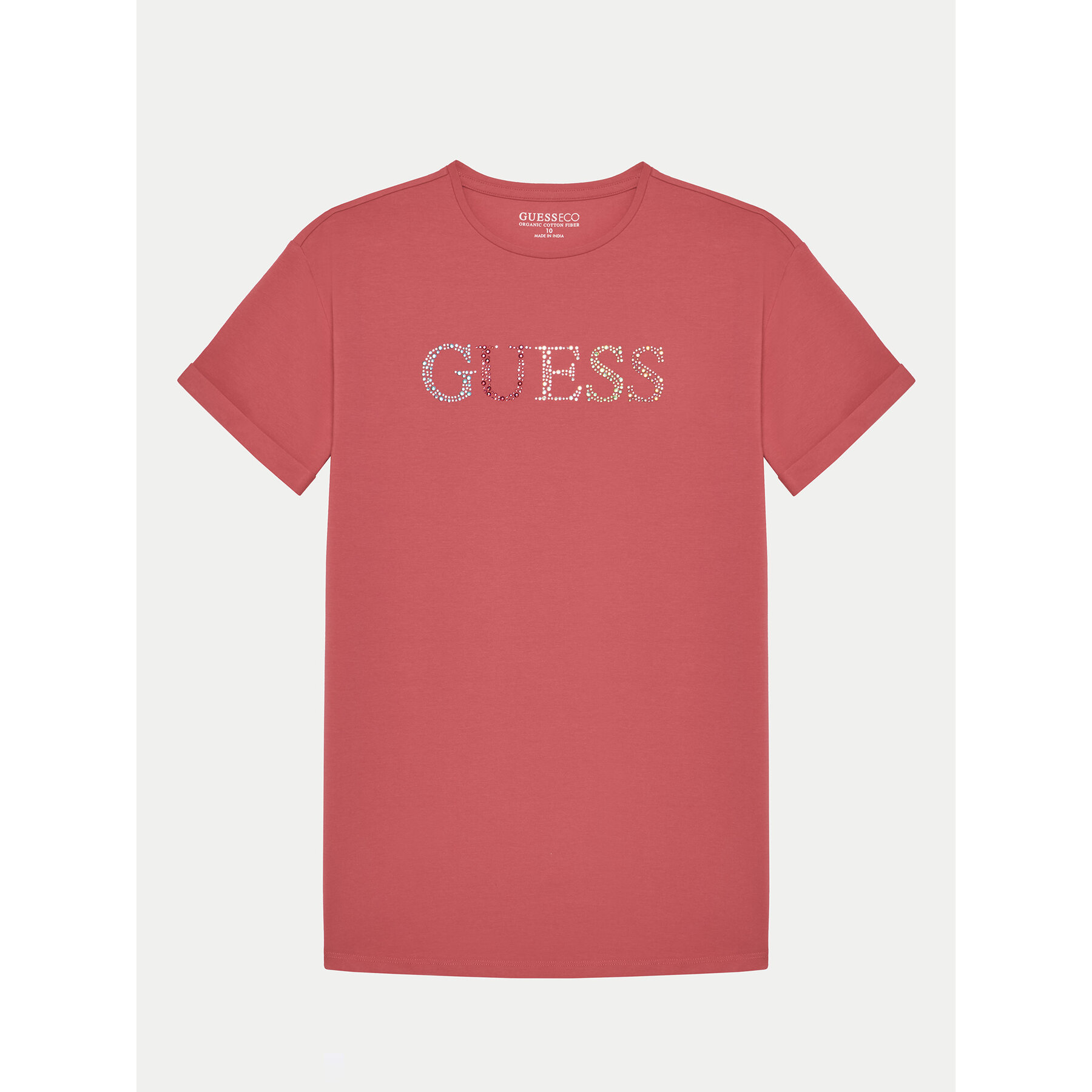 Guess T-Shirt J5GI38 J1314 Πορτοκαλί Regular Fit