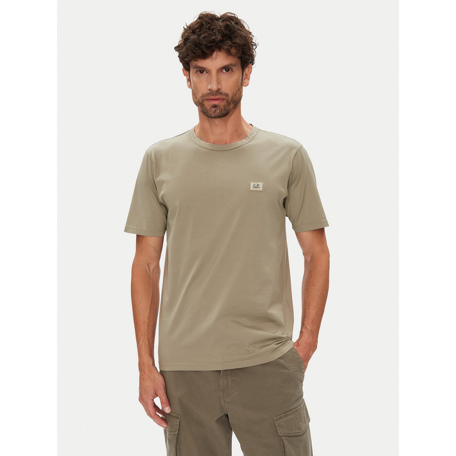 C.P. Company T-shirt 19CMTS132A006374G Grigio Regular Fit