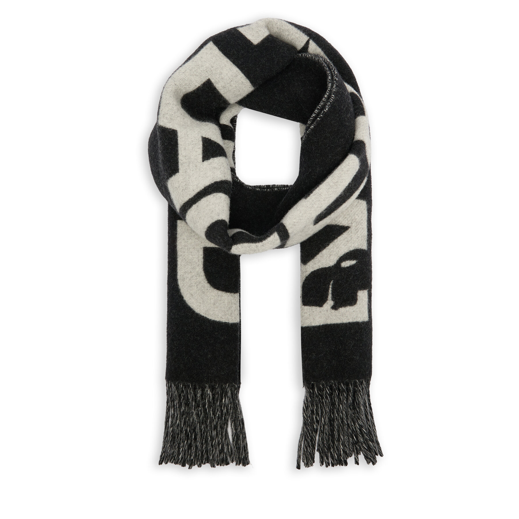 Fular KARL LAGERFELD 246W3309 Negru