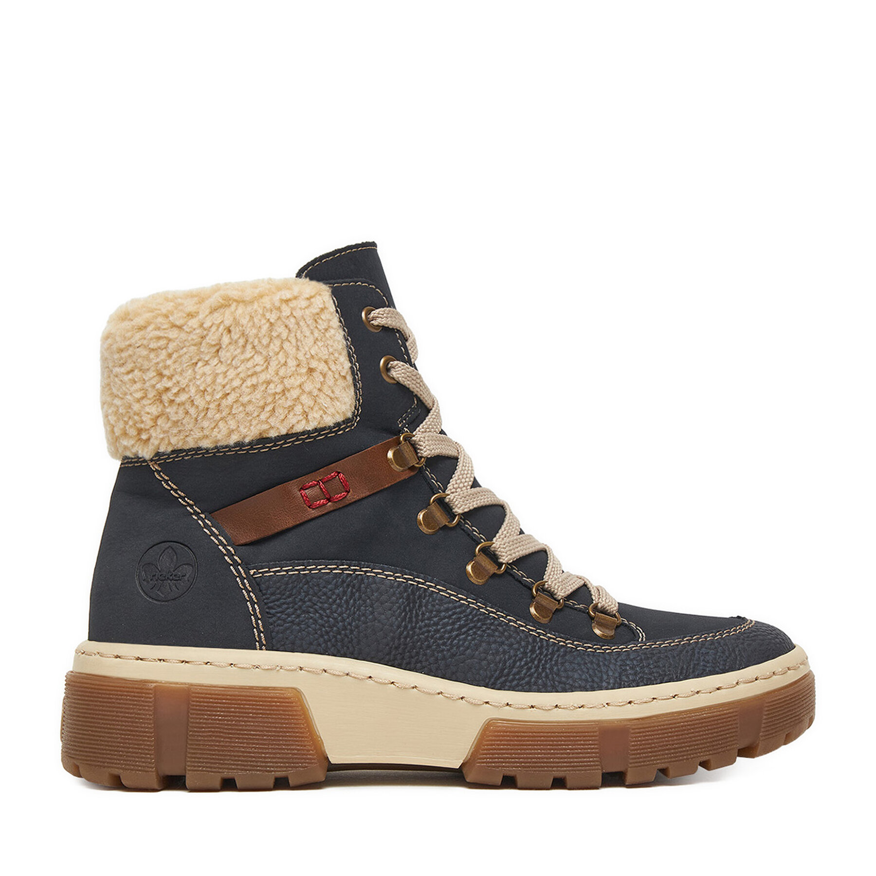 Ghete Rieker CEO-X8638-14 Bleumarin