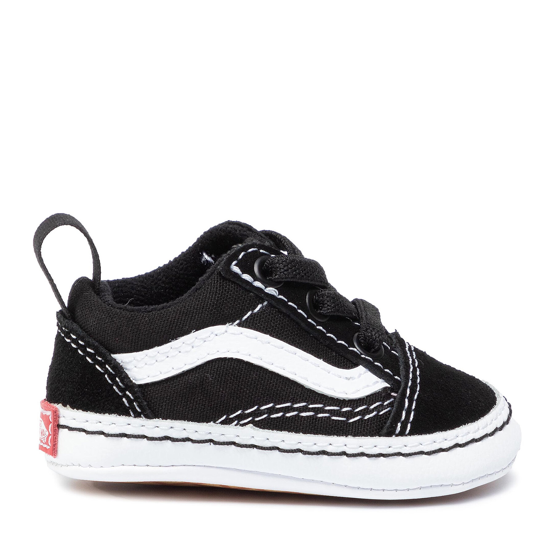 Vans Πάνινα παπούτσια Vans Old Skool Crib VN0A3U8K6BT1 Μαύρο