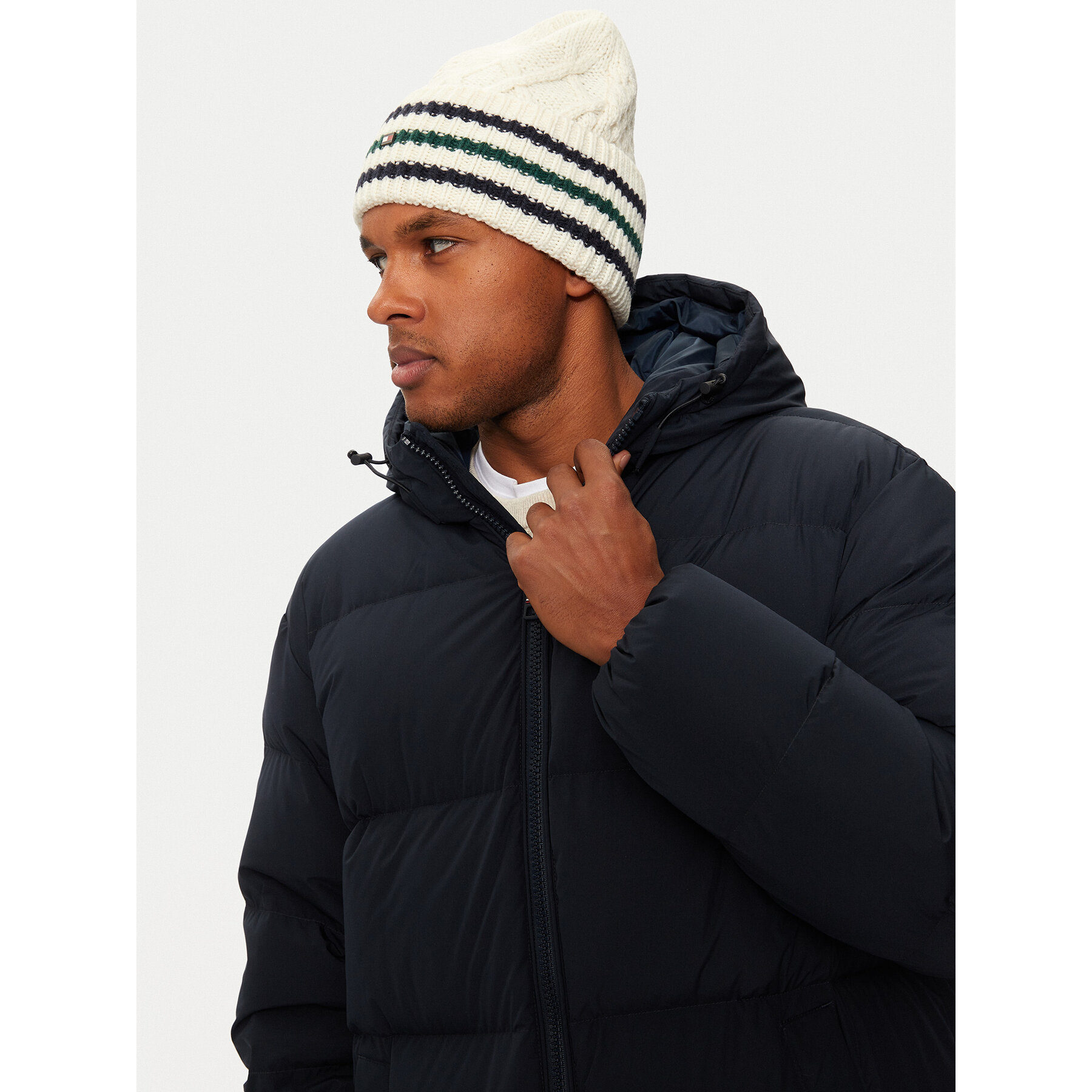 Gorro Tommy Hilfiger Flag Cable AM0AM12810 De color