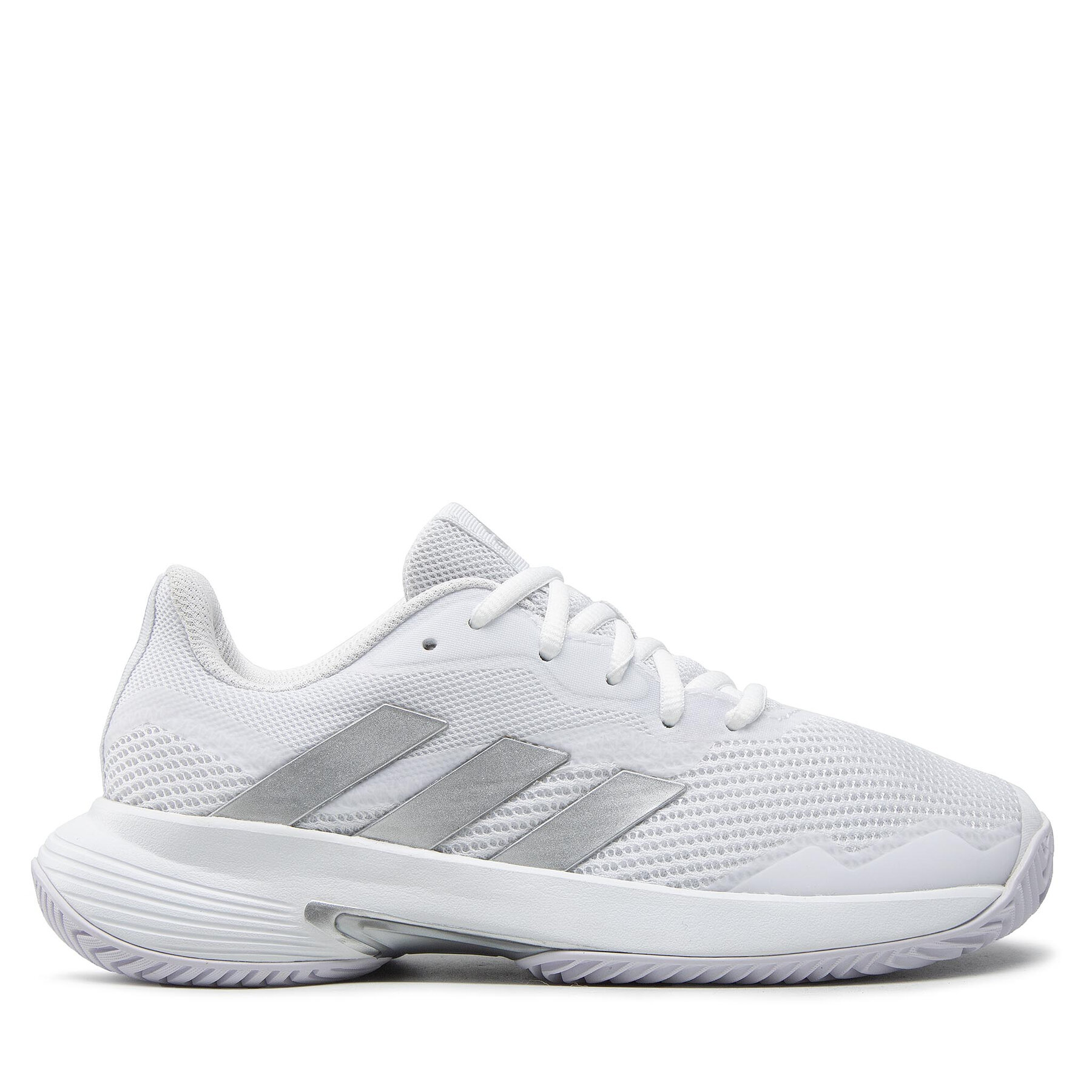 Női Teniszcipők adidas, Méret: 39 1/3, Fehér, CourtJam Control W GY1334
