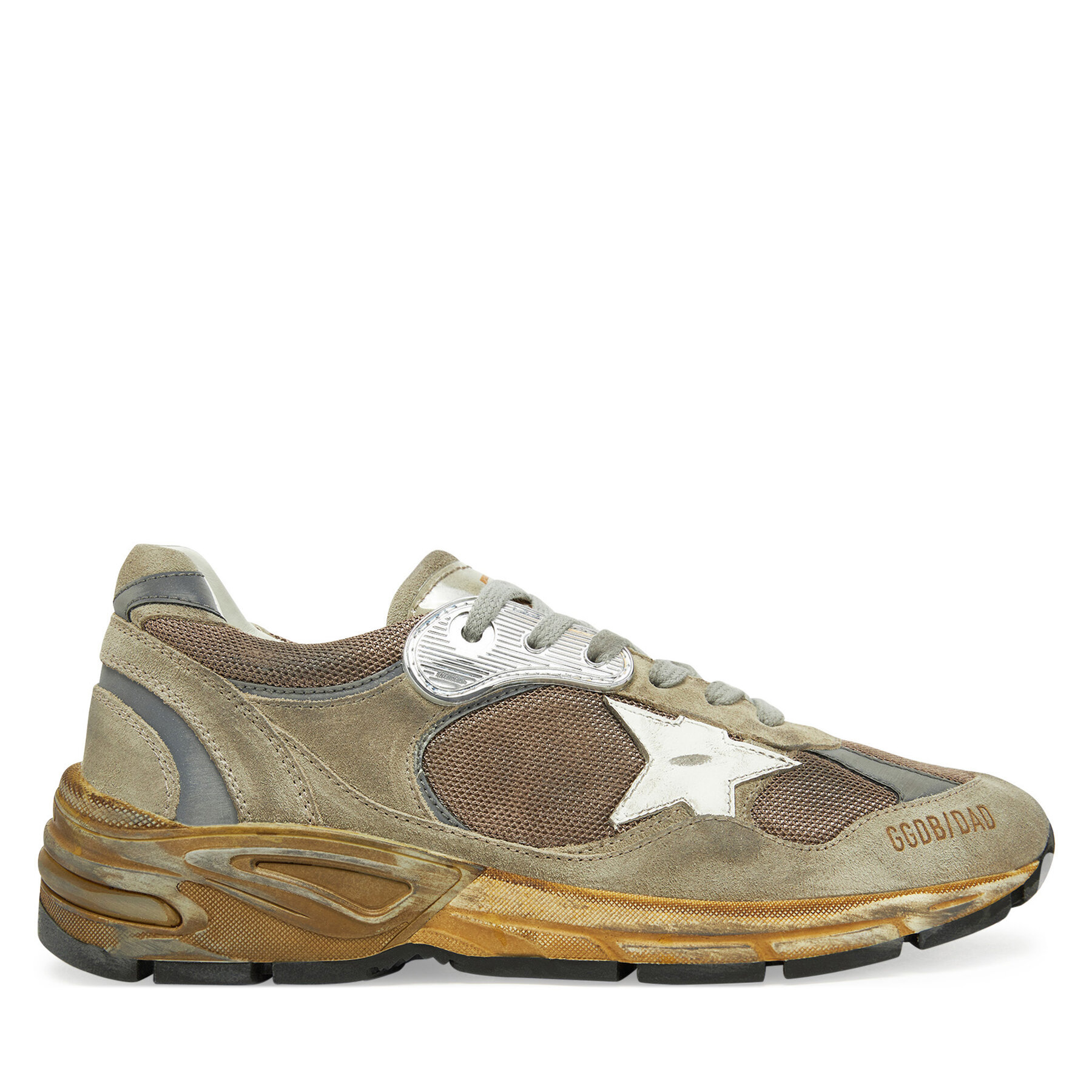 Pánske Sneakersy GOLDEN GOOSE, Rozmer: 42, Sivá, Running Dad GMF00199.F003271.81751