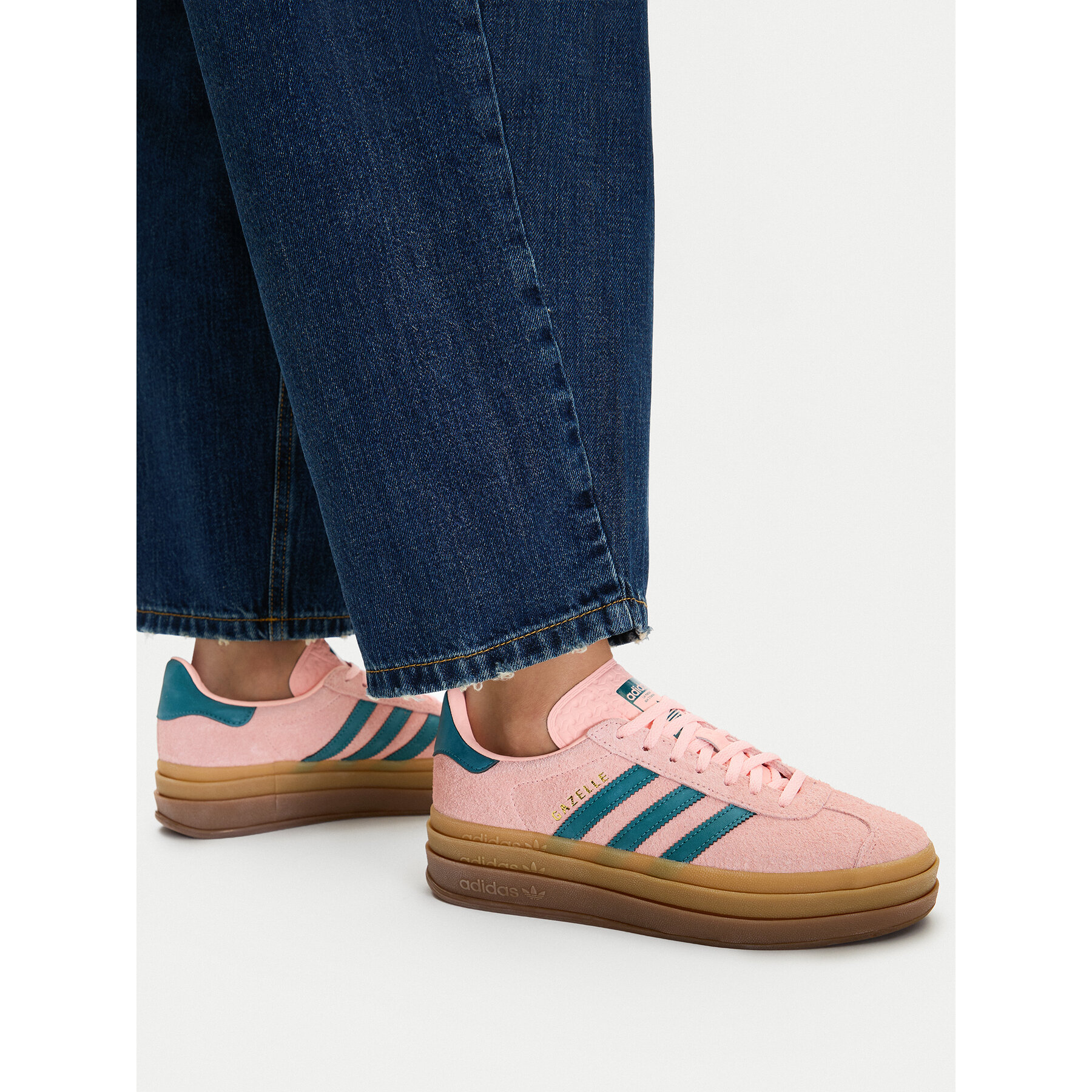 Сникърси adidas Gazelle Bold KI7231 Розов