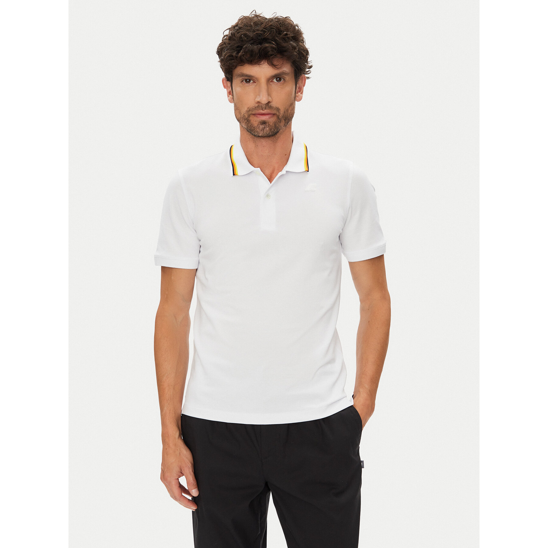 K-Way Polo Jud K1125DW Λευκό Regular Fit
