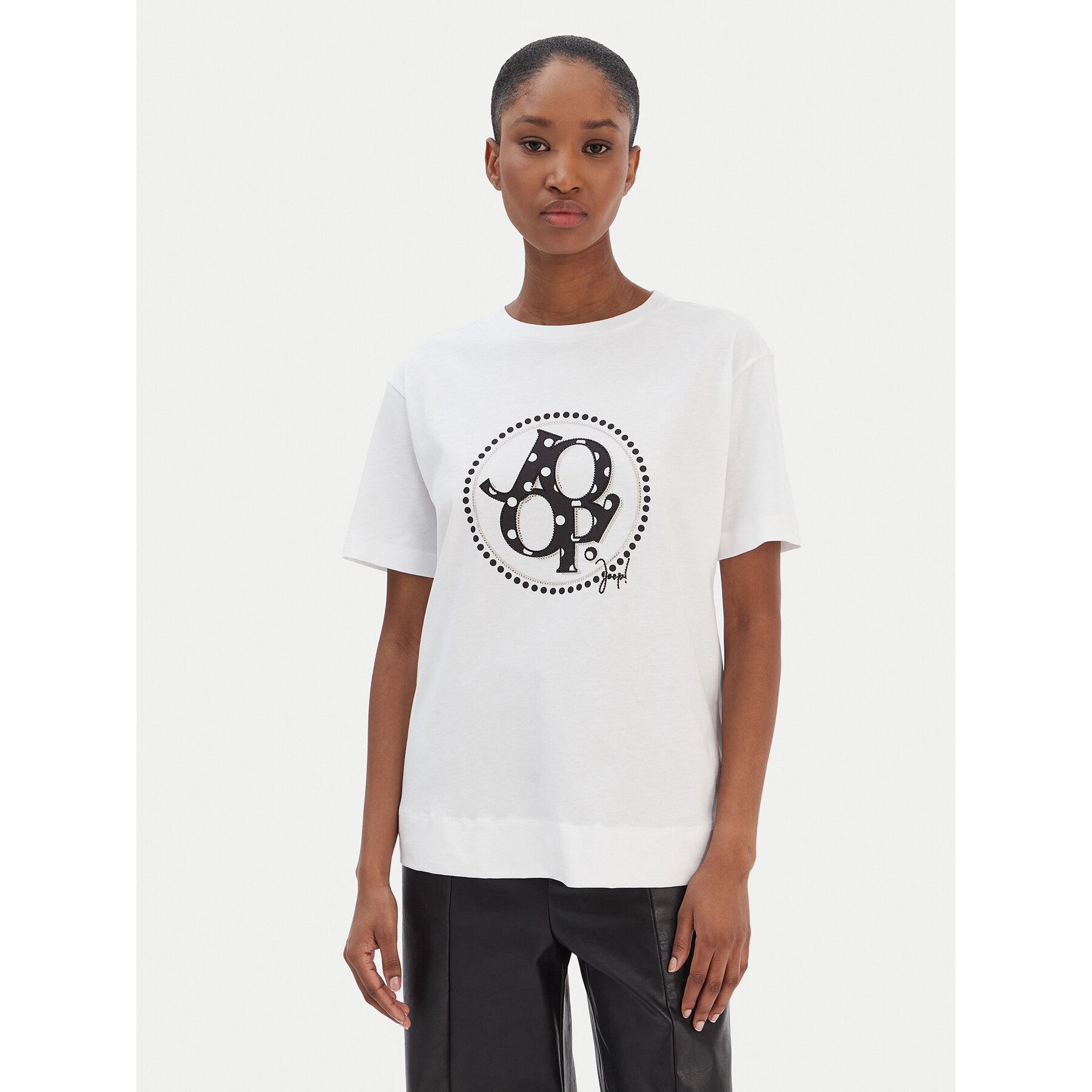 JOOP! T-shirt Tammi 30100822 Bijela Regular Fit