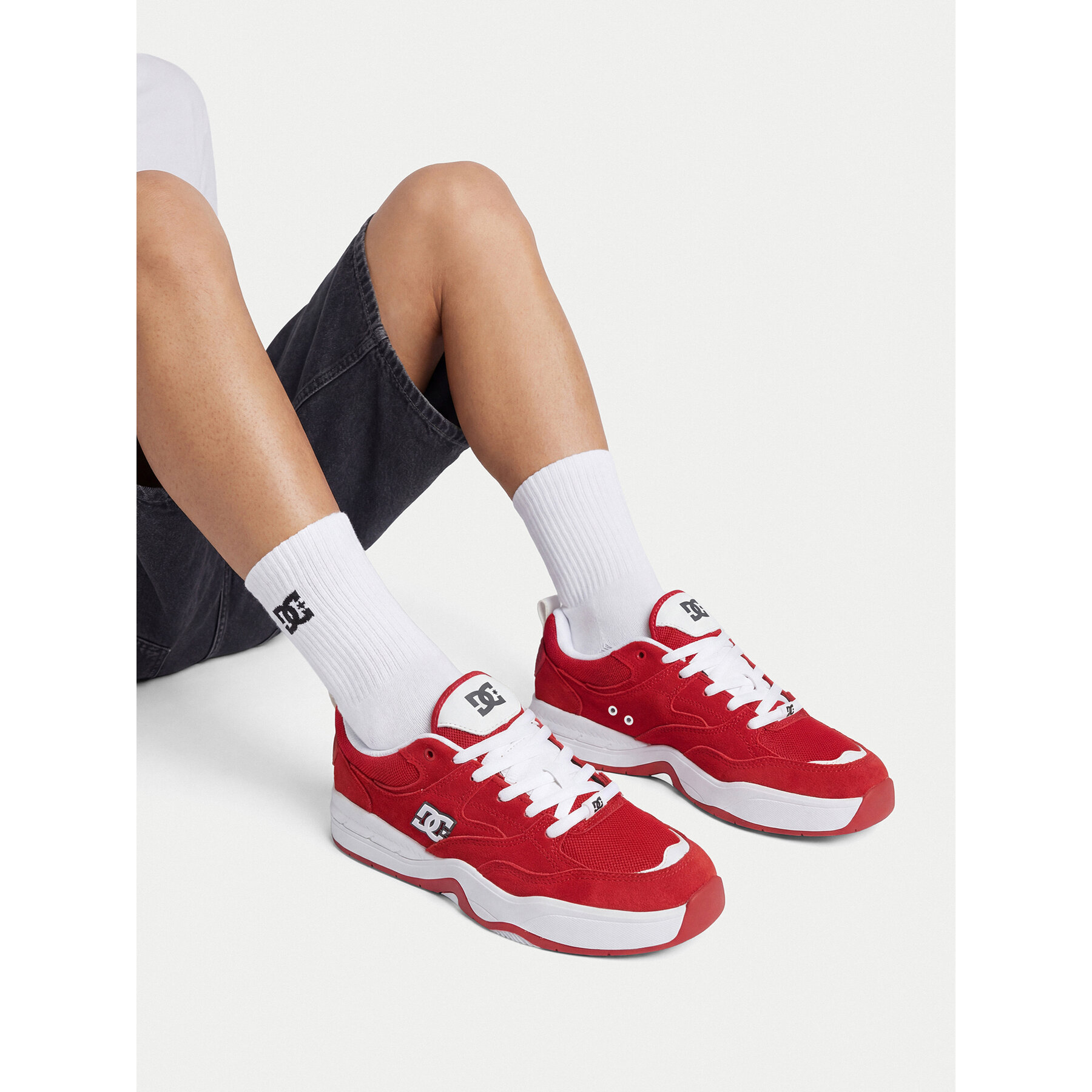Sneakersy DC Shoes EO-DC ASCEND LE DC01861609 Svetlo červená