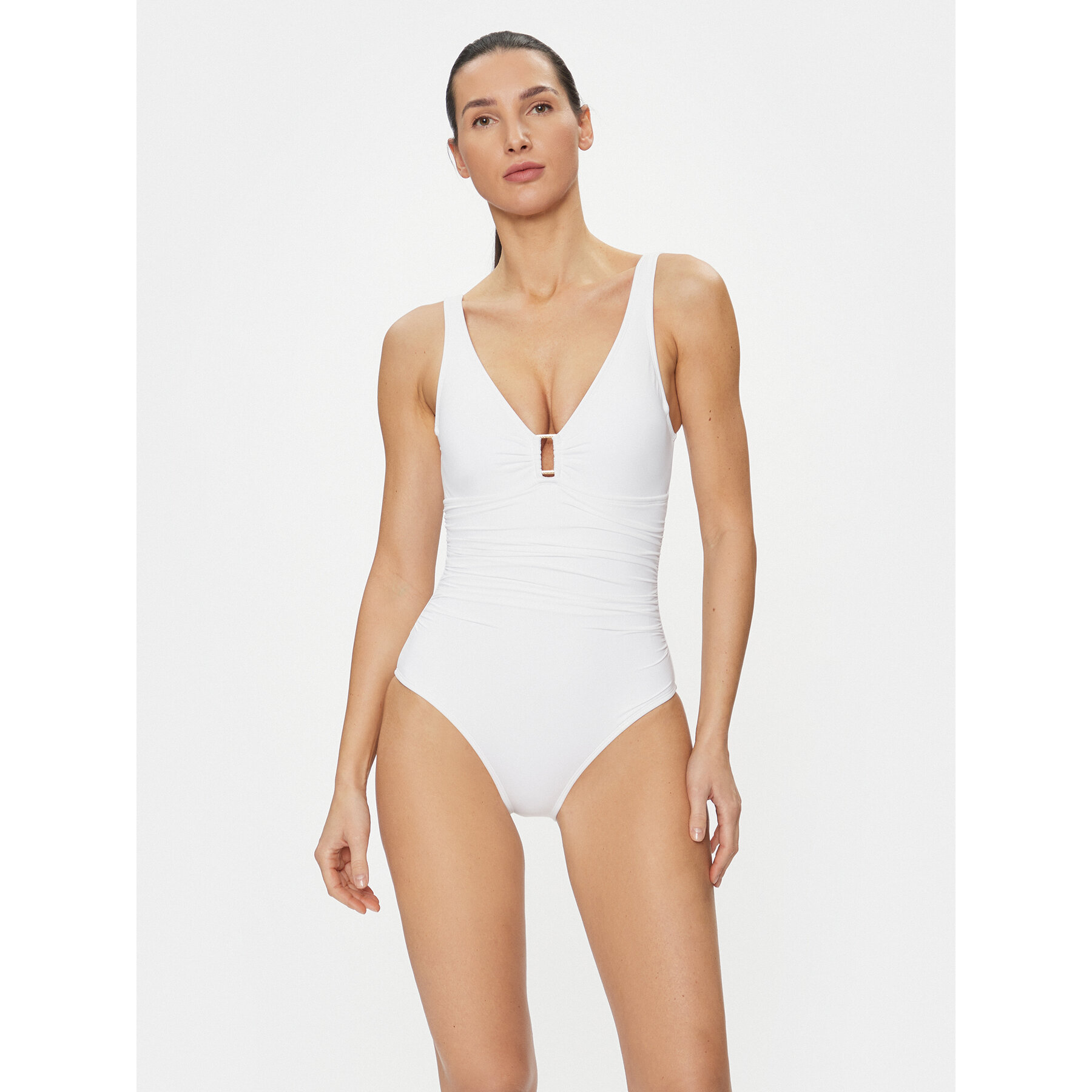 Lauren Ralph Lauren Badeanzug 20201016 Weiß