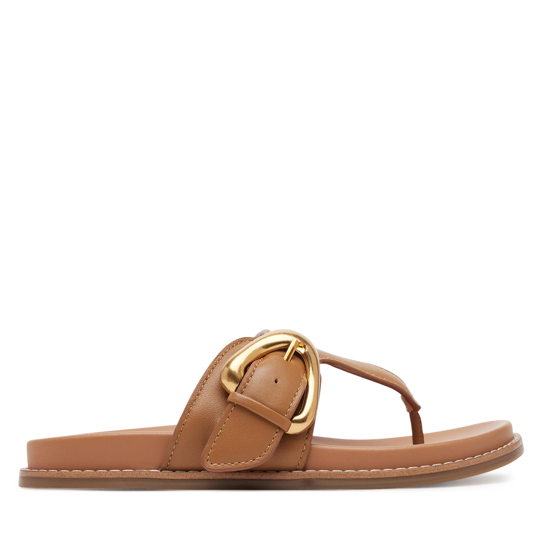 GINO ROSSI Női Flip-flops, Méret: 41, Barna, CLAUDIE-R25SS03088