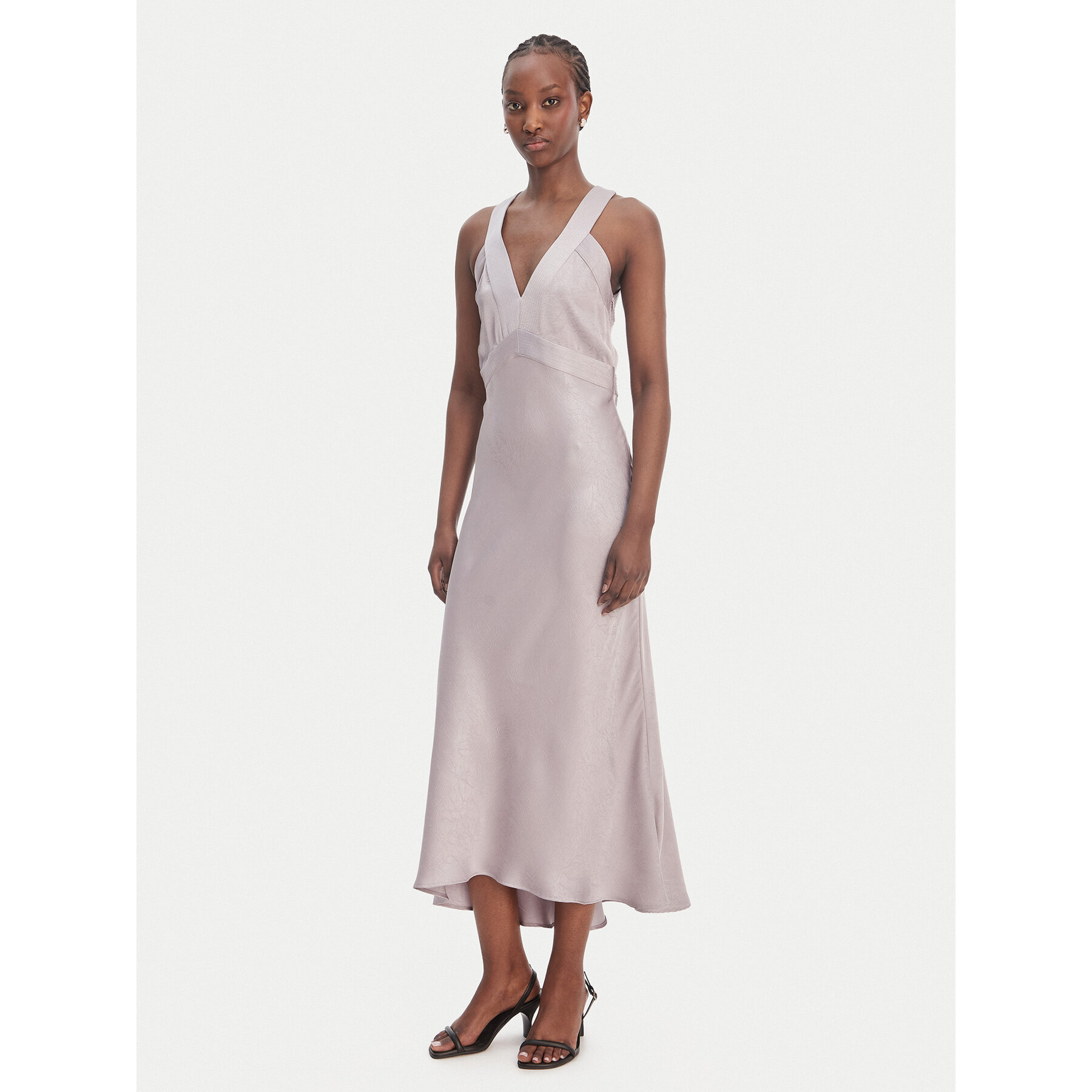 BOSS Coctailkleid C_Danden 50553582 Violett Regular Fit