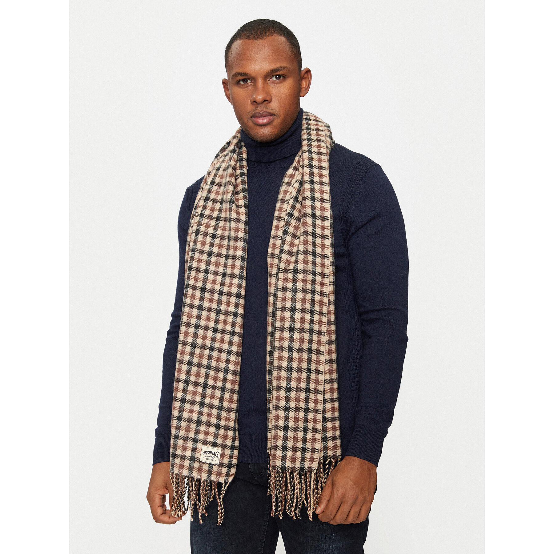 Bufanda Jack&Jones Clint 12267269 Marrón